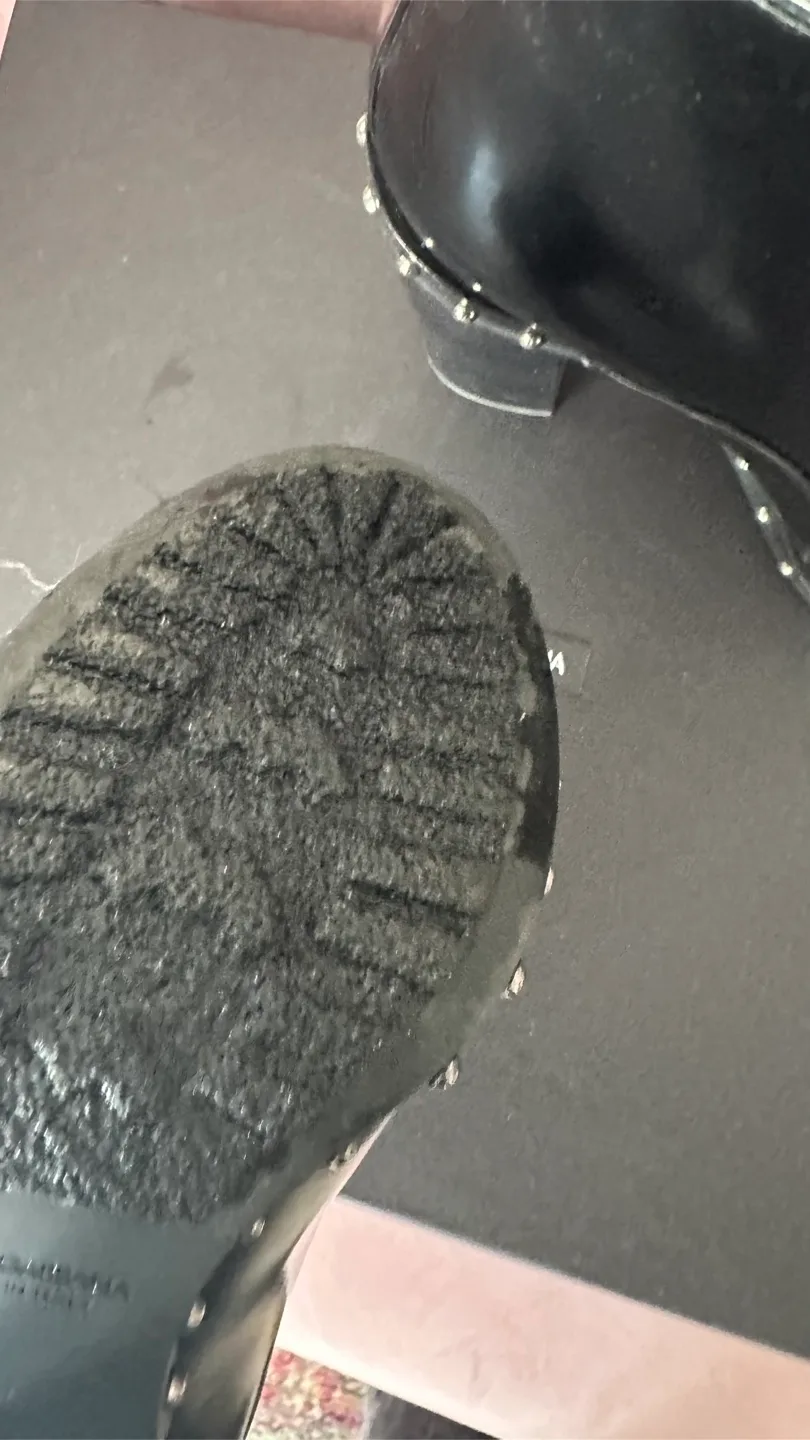 Dolce & Gabbana Leather Studded Boots - Size 37 image indicator(5)