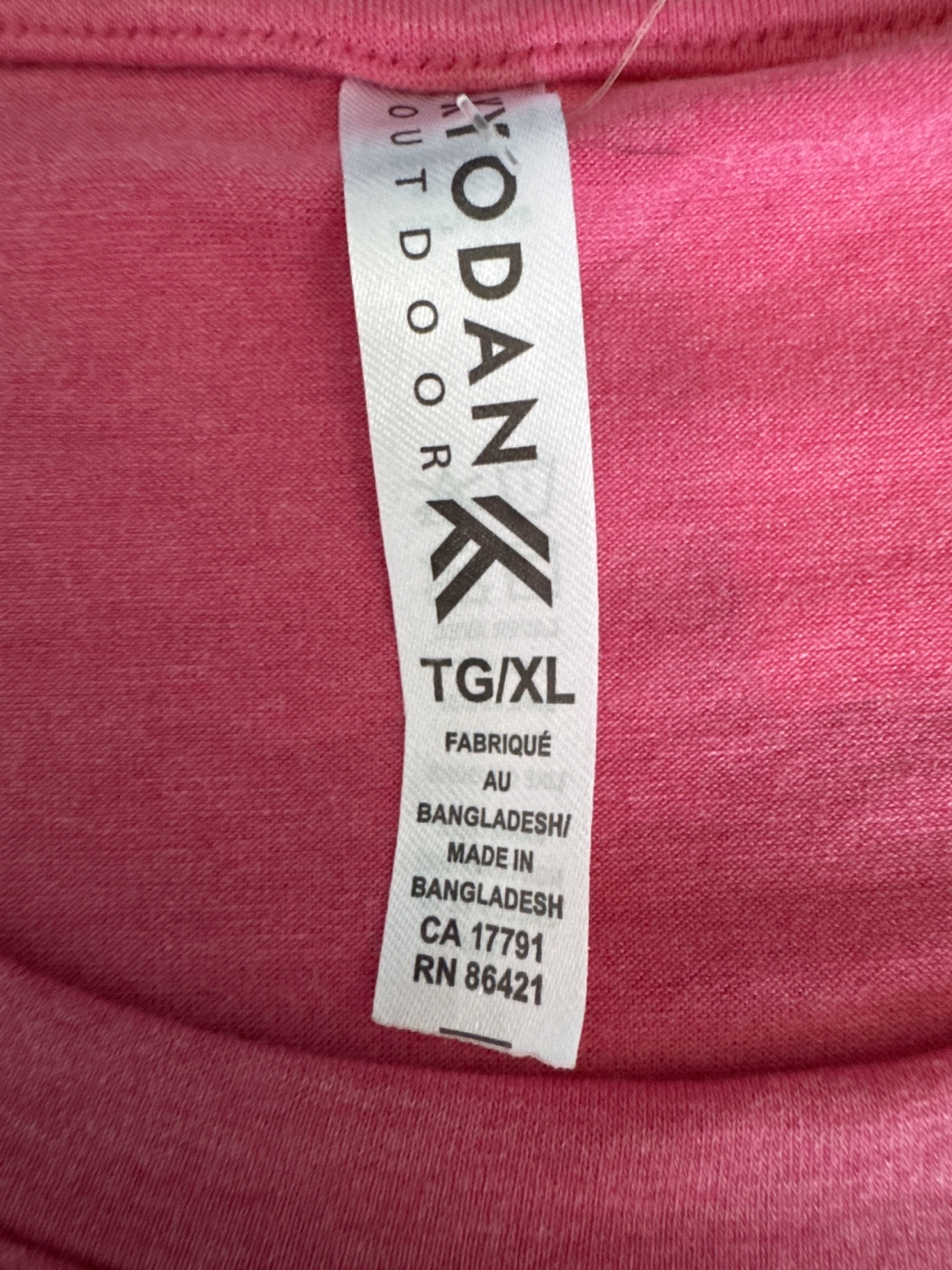 Kyodan Outdoor Collection Pink Top - Size XL - photo 4