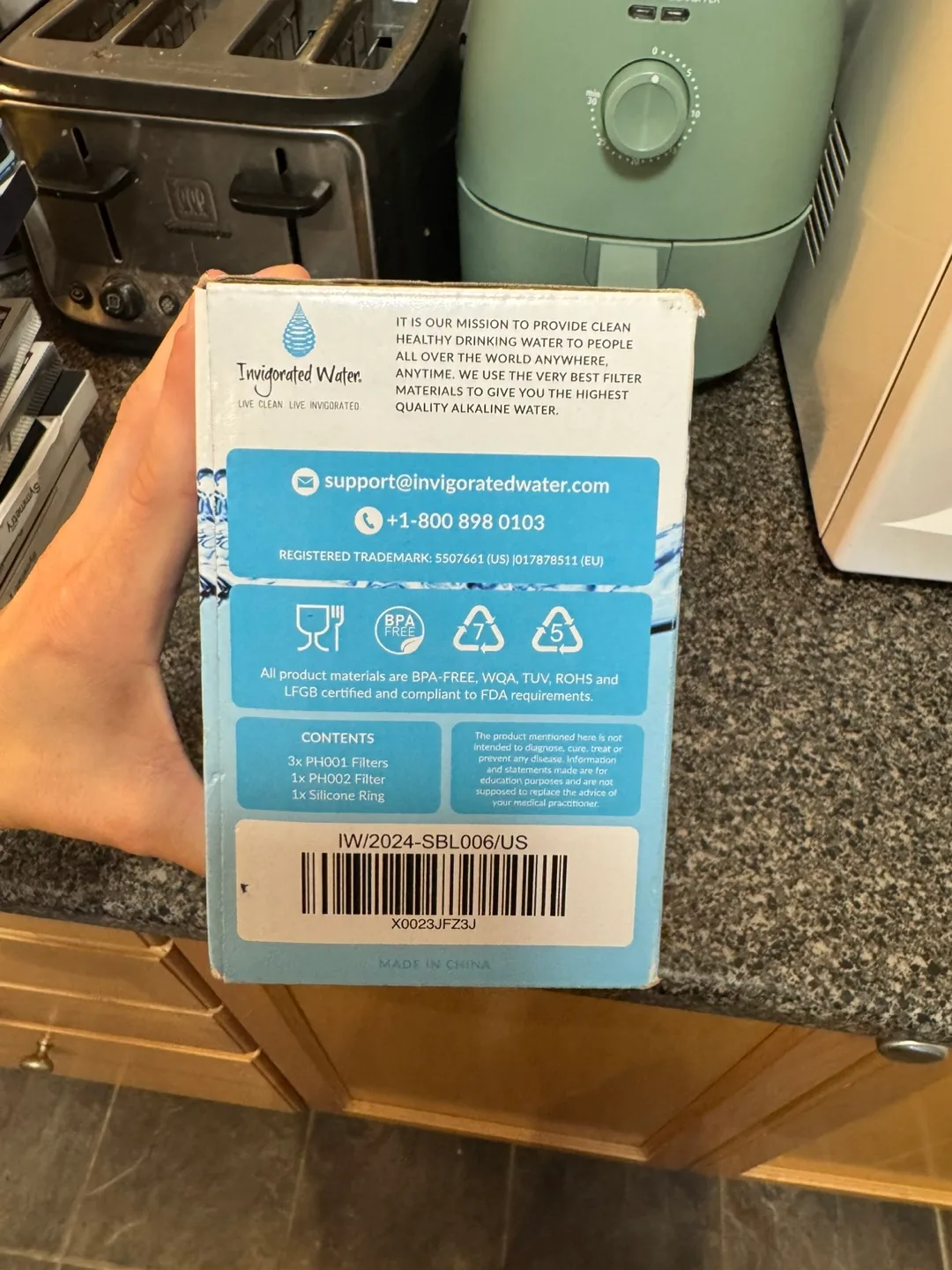 Invigorated Water PH001 & PH002 Filter Set image indicator(7)