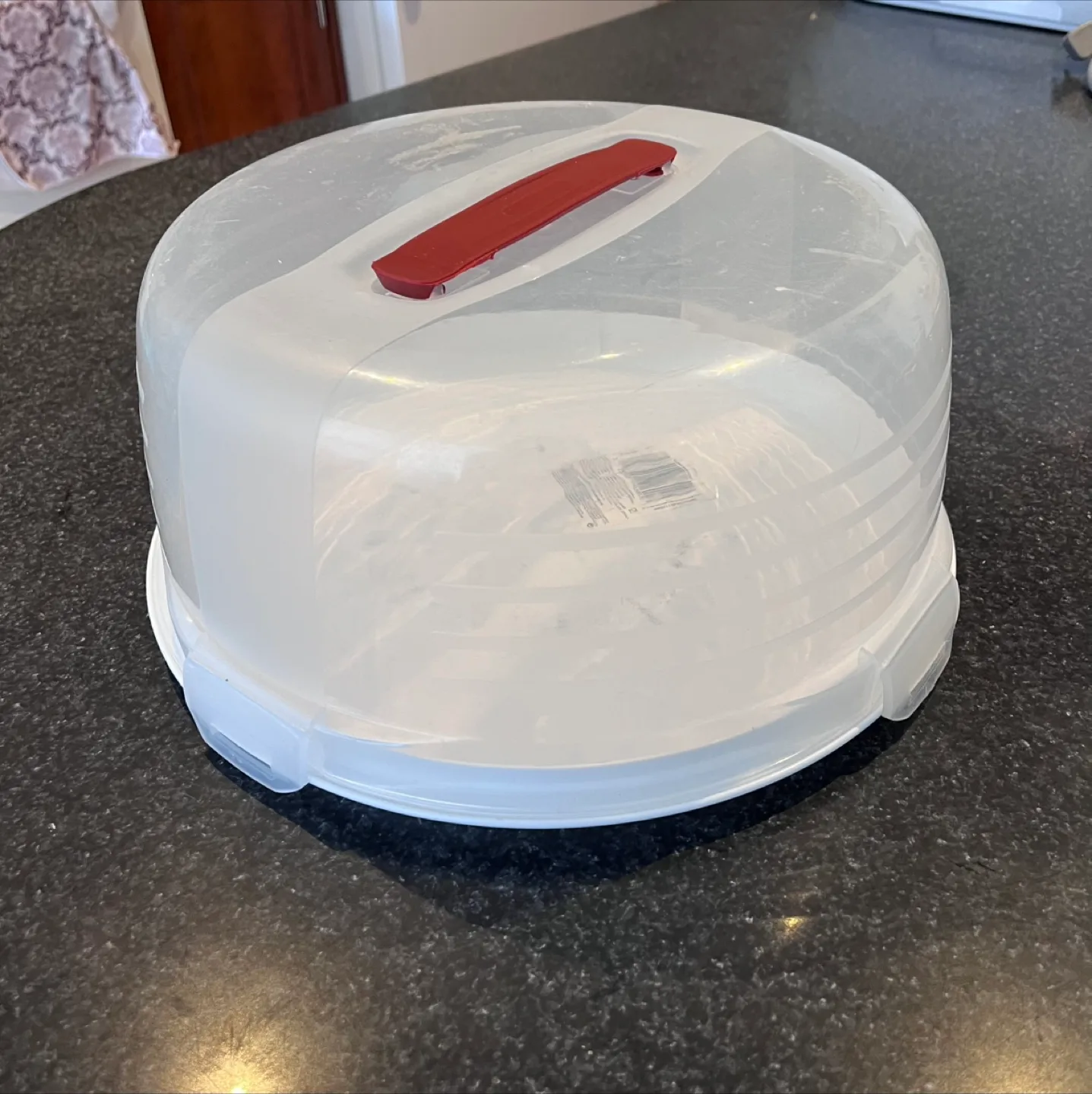 Cake Carrier with Handle 14x14x8 thumbnail