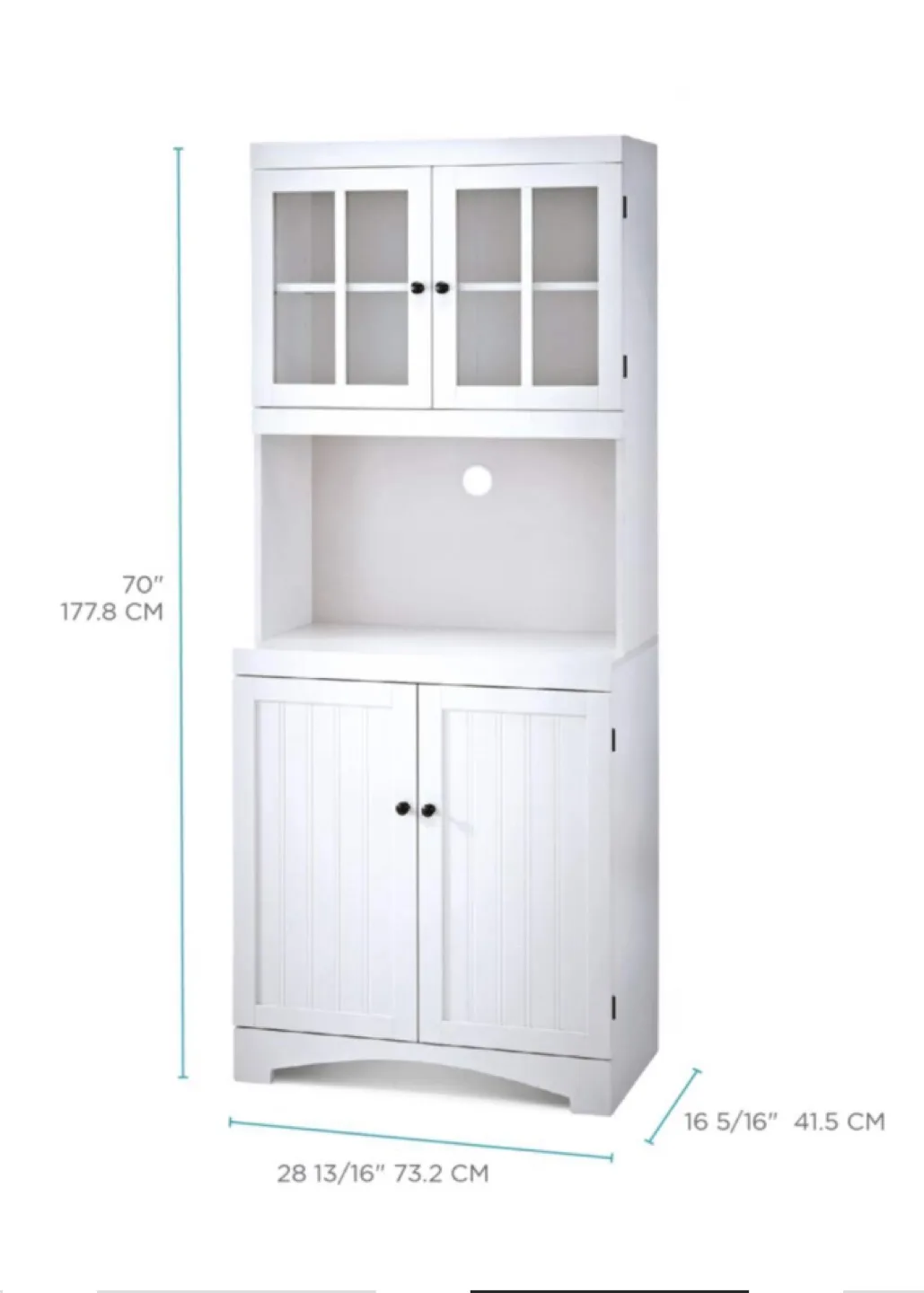 *** Freestanding Kitchen Pantry Storage Cabinet *** thumbnail