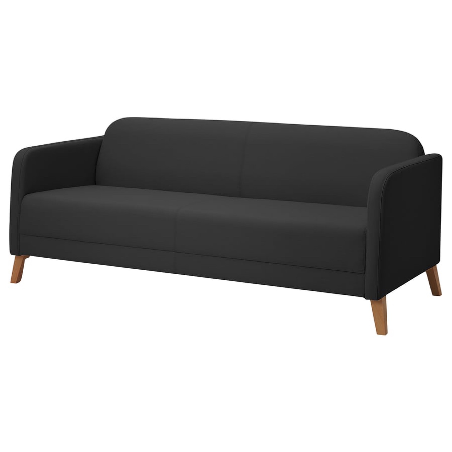 3-Seat Sofa Gray Barely Used - photo 4
