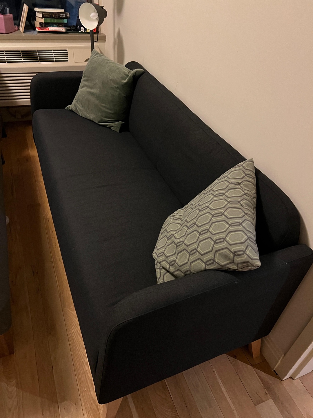 3-Seat Sofa Gray Barely Used - photo 3