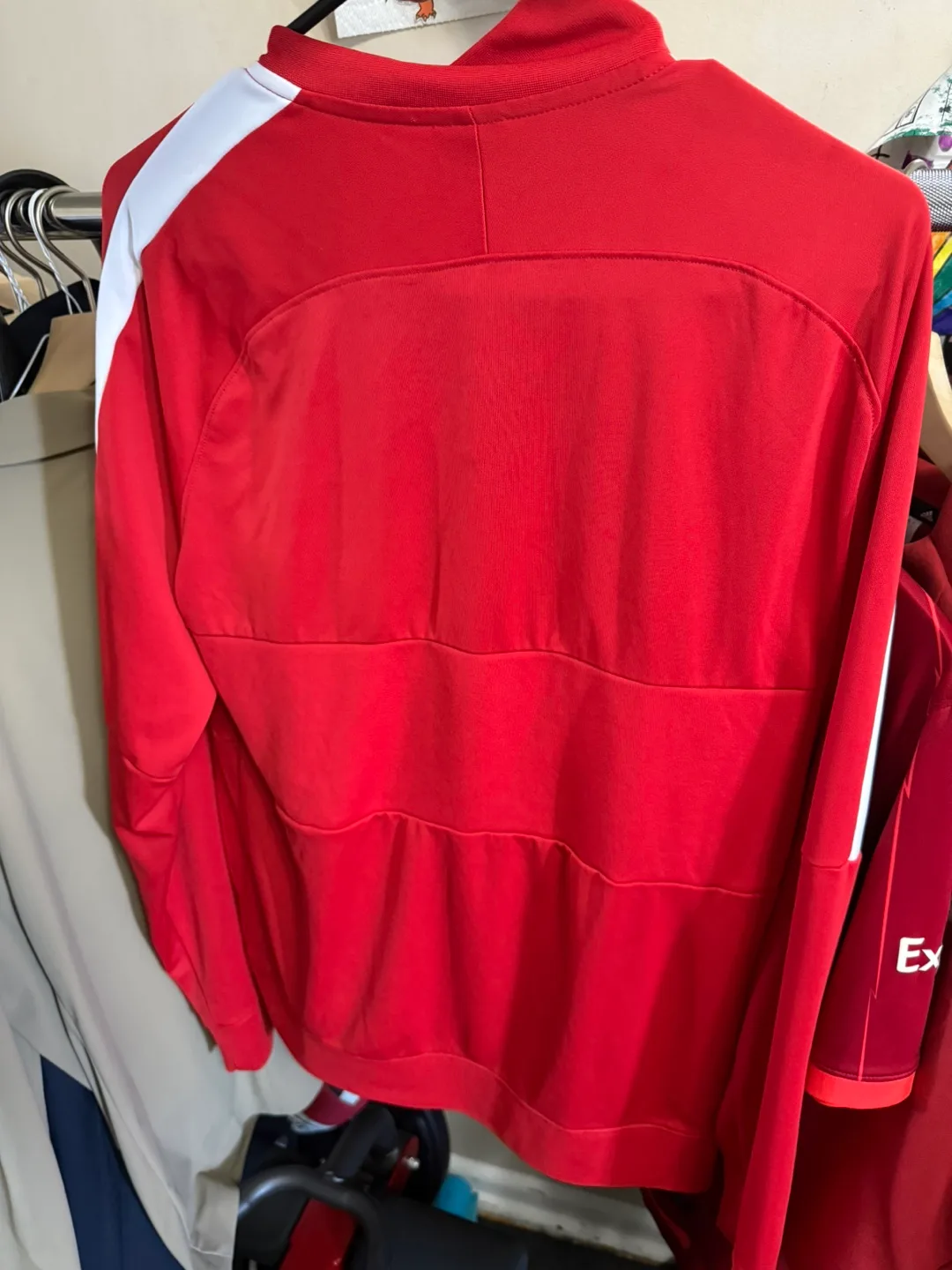 Nike Canada Soccer Jacket Red - SIZE LARGE (FITS MEDIUM) image indicator(3)