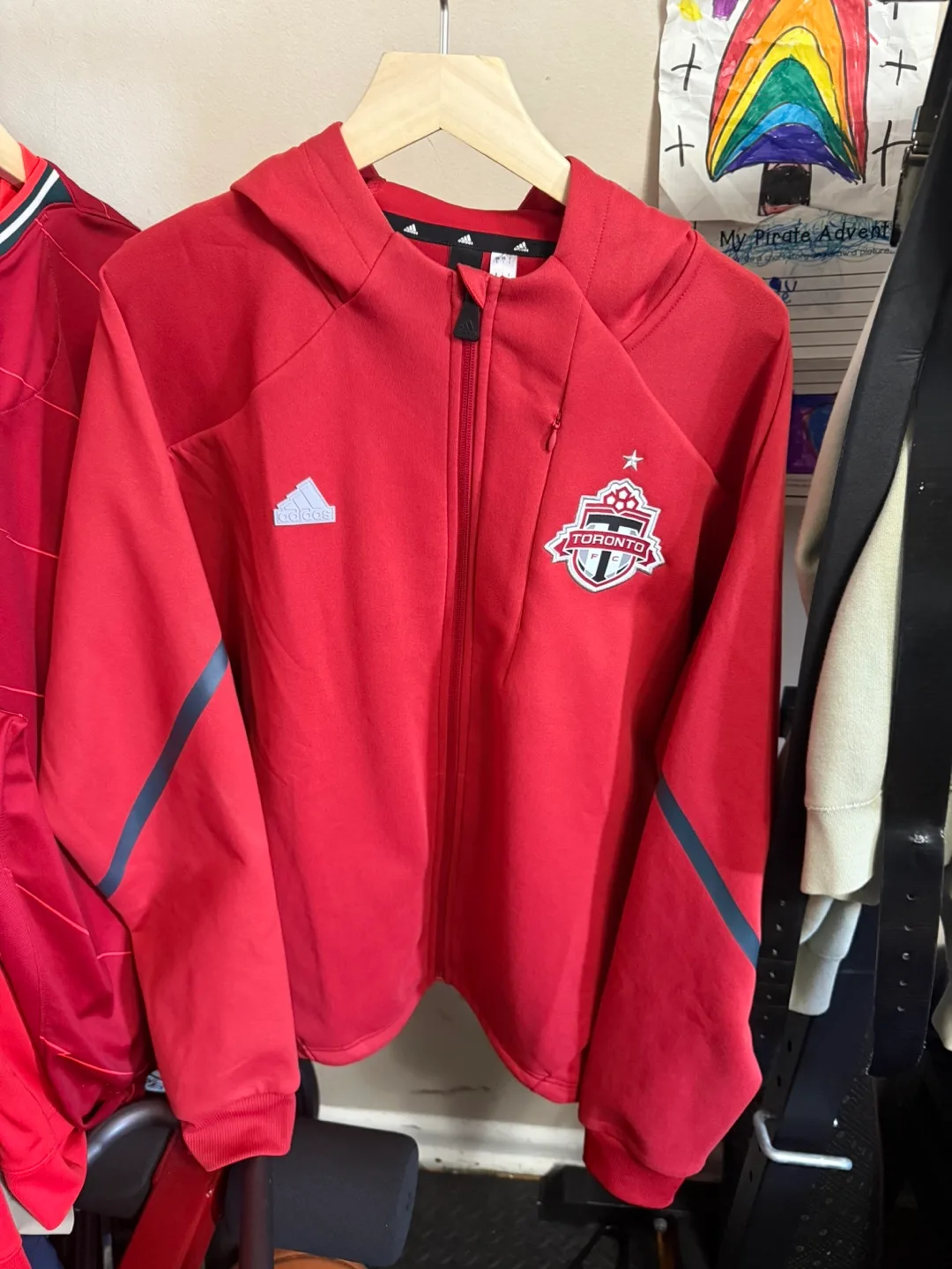 Adidas Toronto FC Red Hoodie - Size L thumbnail