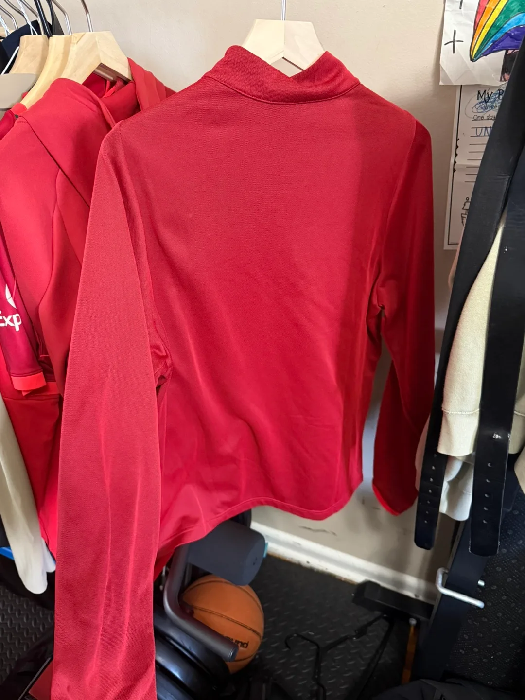 Nike Red Pullover - Size Large image indicator(3)