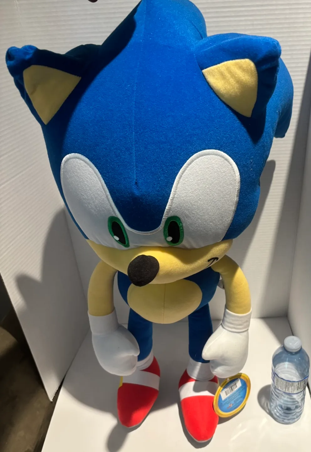 Jumbo Sonic the Hedgehog Plush Toy 24” Authentic SEGA w/Tag thumbnail