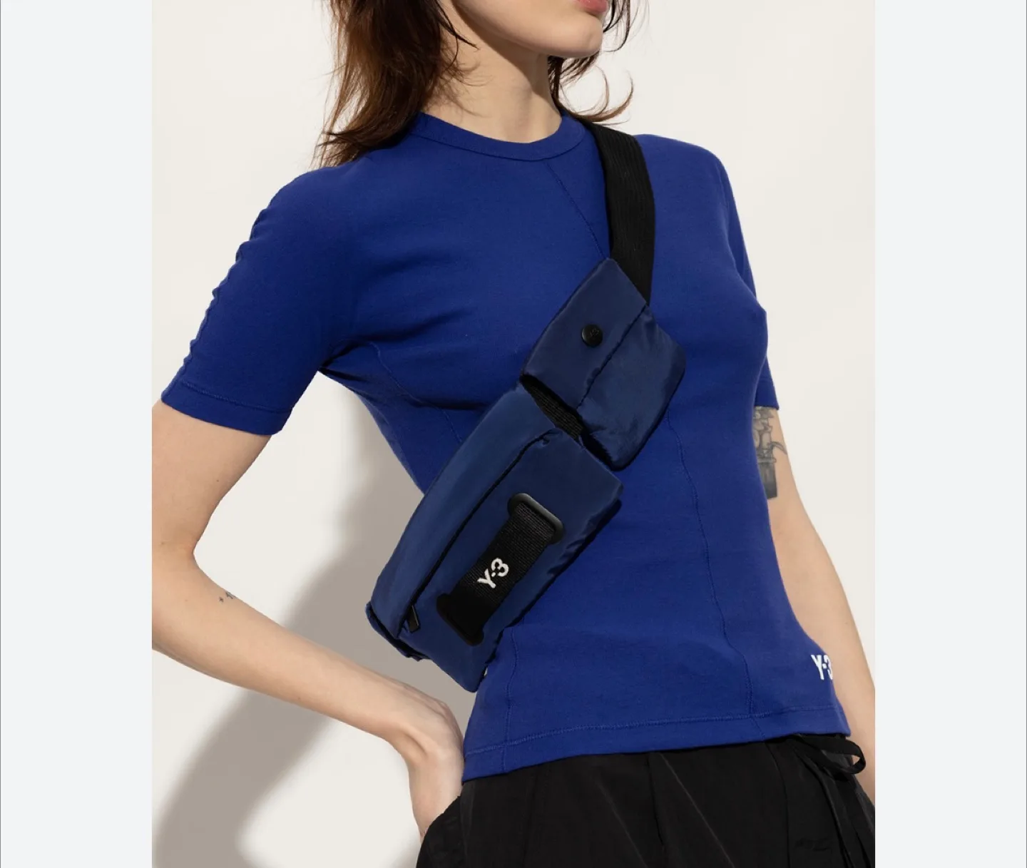 Y-3 Adidas Yamamoto sling bag cross body belt bag Bag image indicator(6)