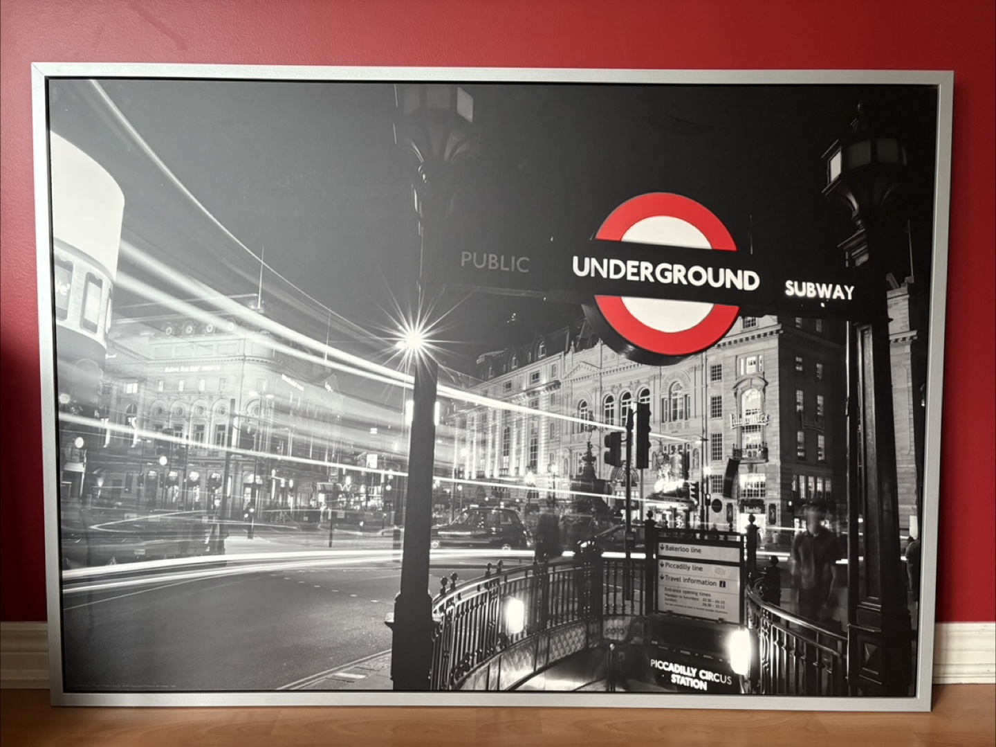 Underground London Ikea Canvas Art