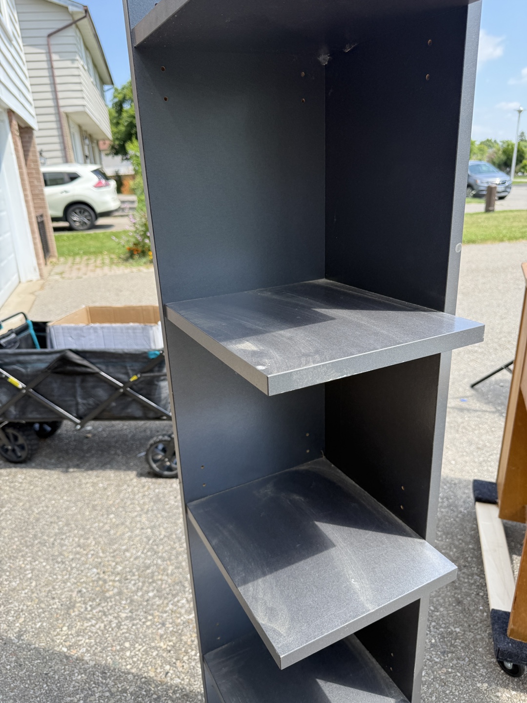 Grey Standing Shelf Unit - photo 3