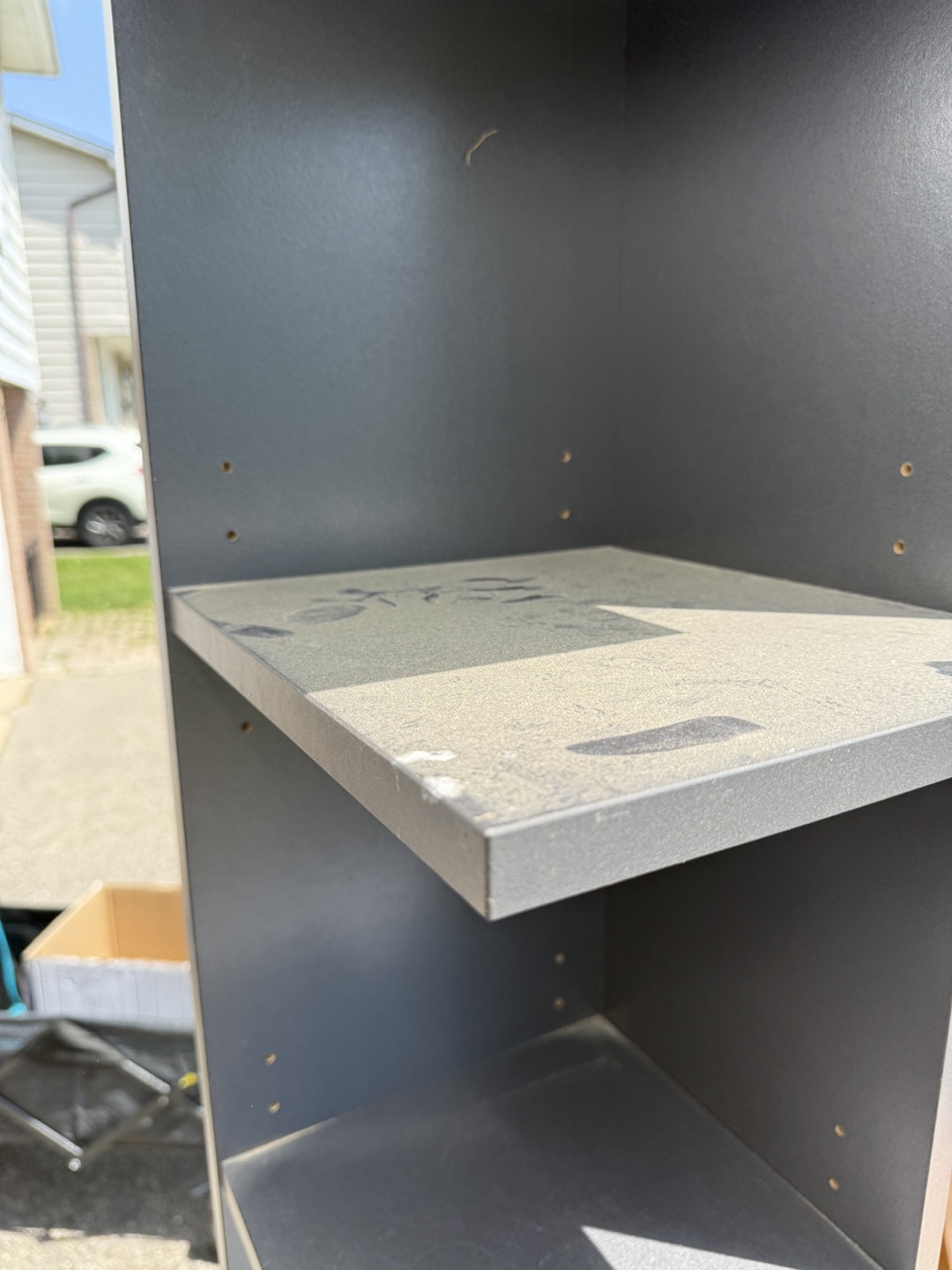 Grey Standing Shelf Unit - photo 4