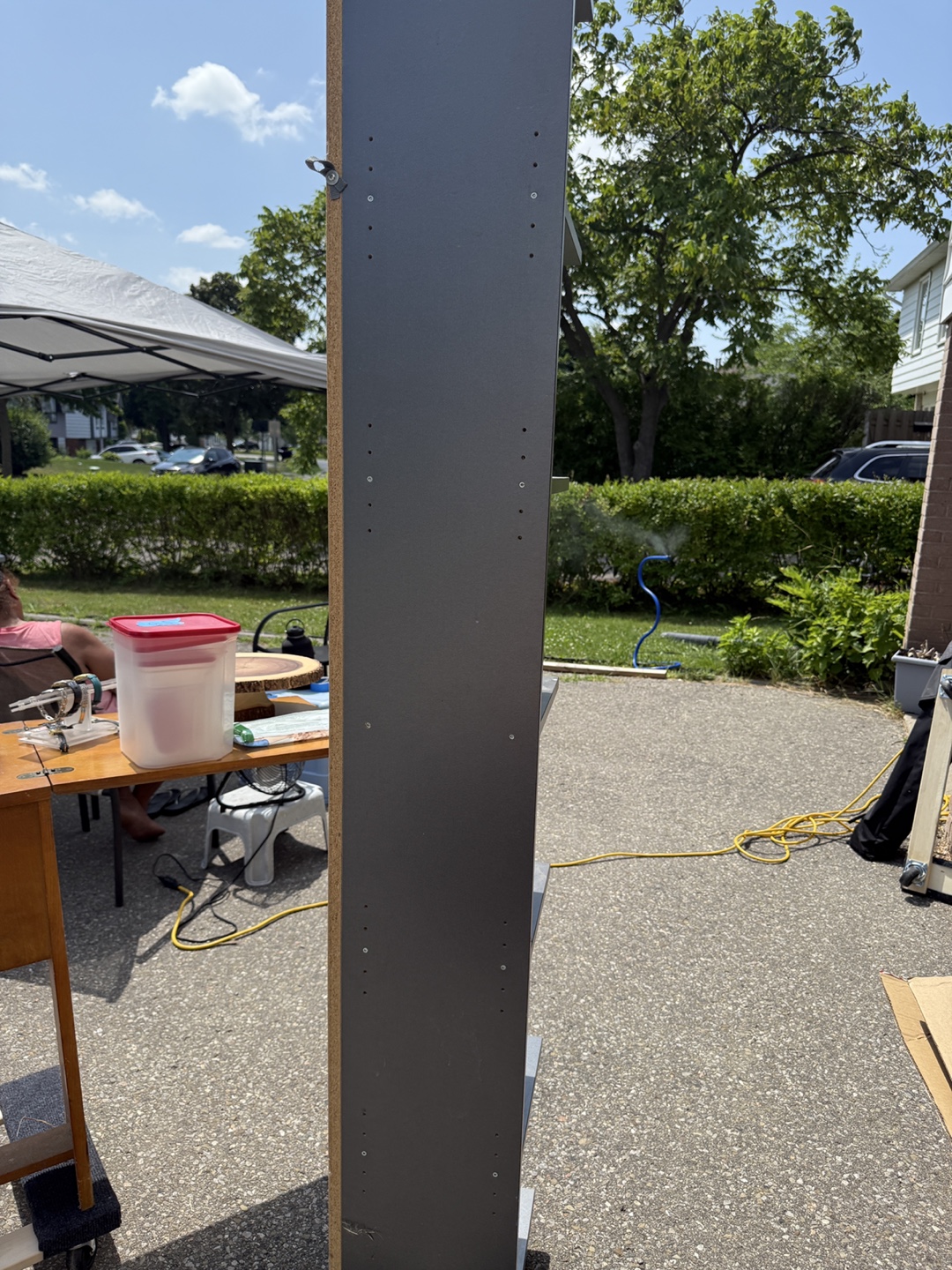 Grey Standing Shelf Unit - photo 5
