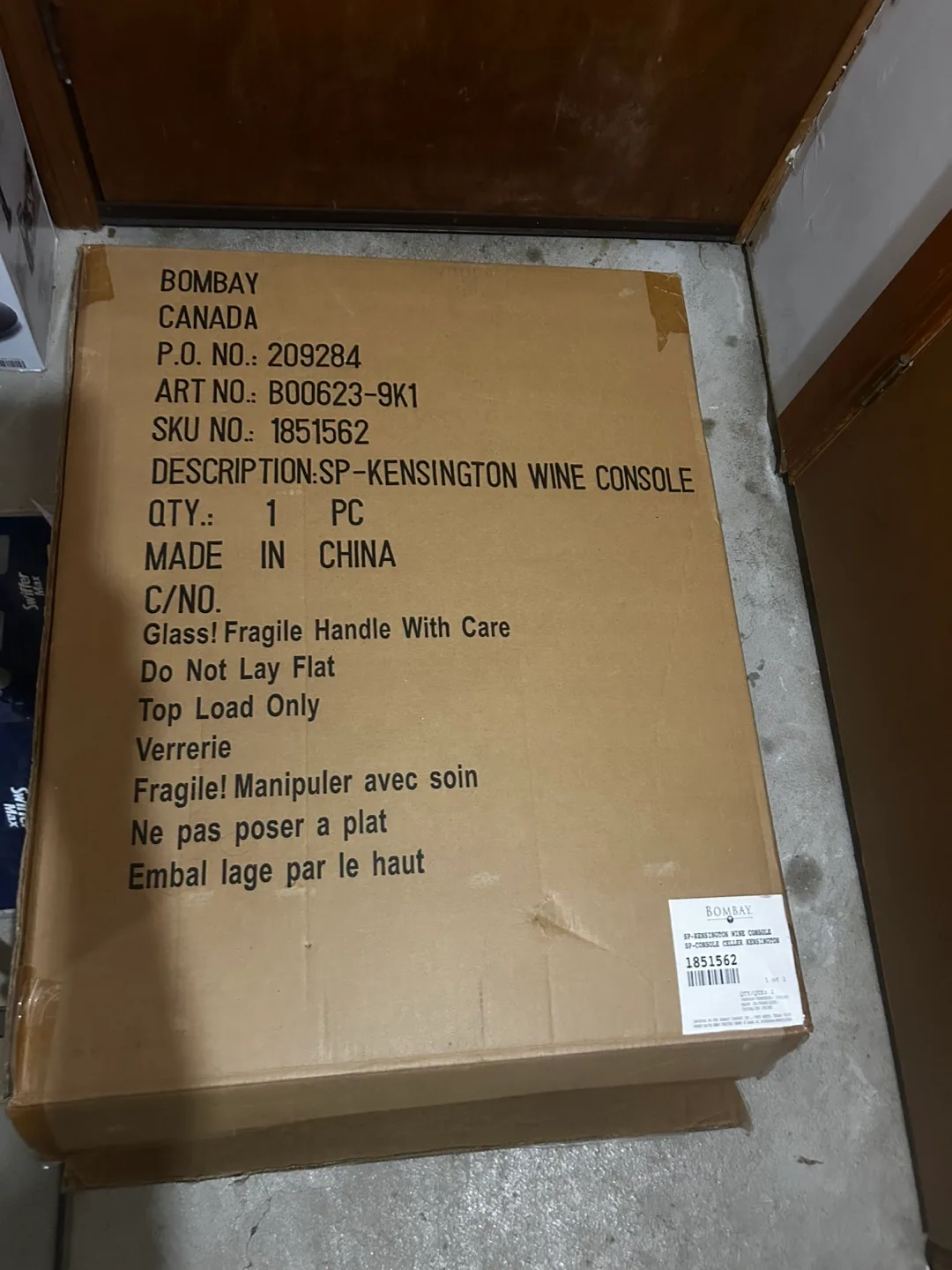 Bombay SP-Kensington Wine Console image indicator(5)