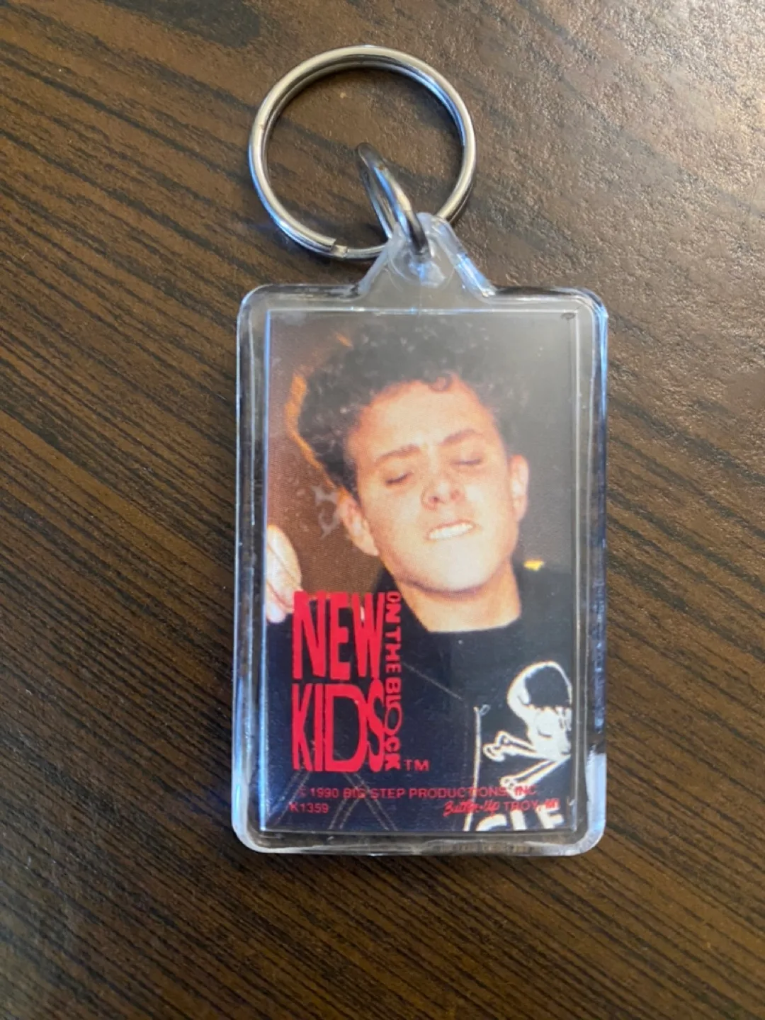 NKOTB Keychain - Joey McIntyre thumbnail
