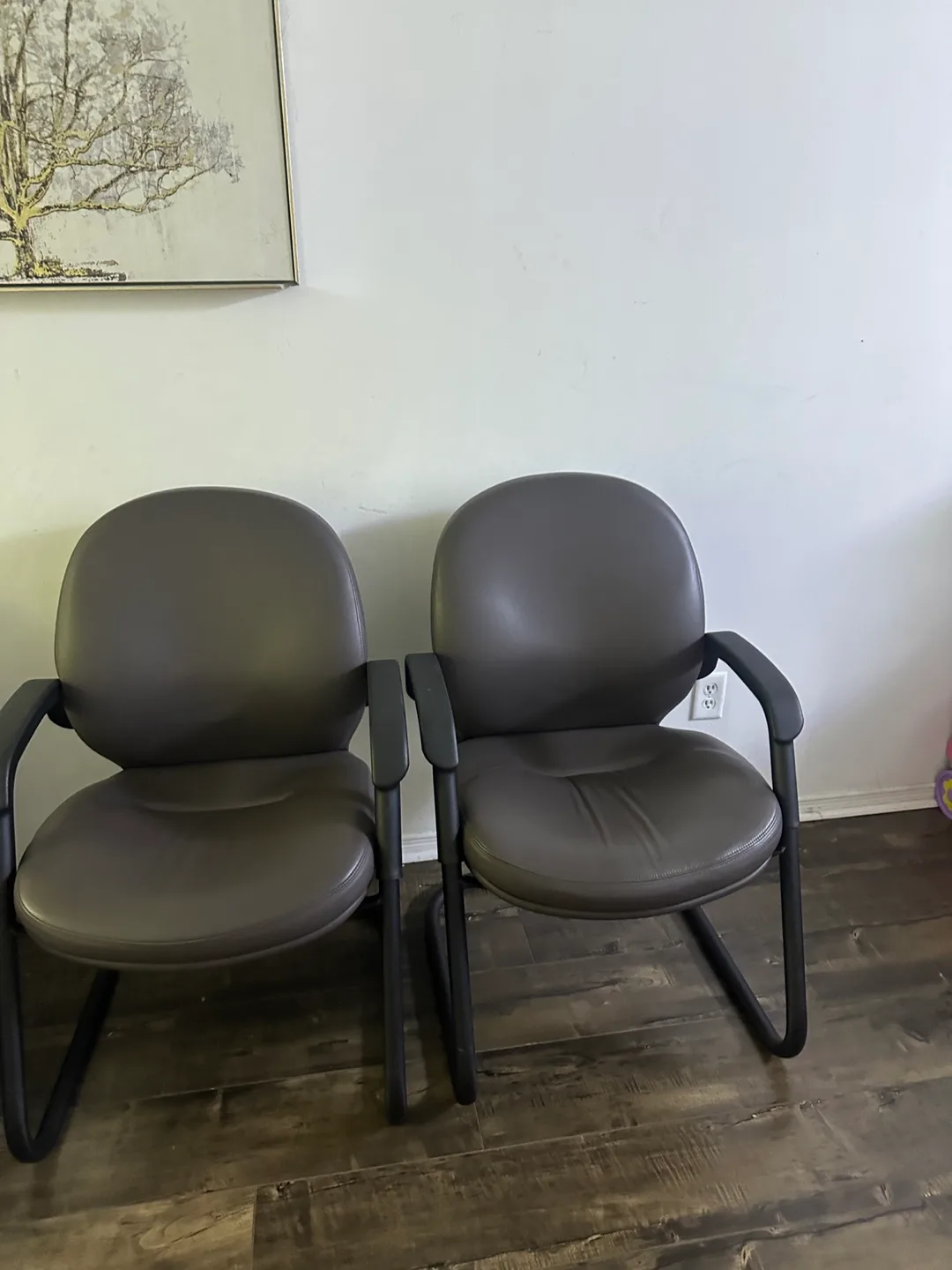 Office Reception Chairs - Set of Two thumbnail
