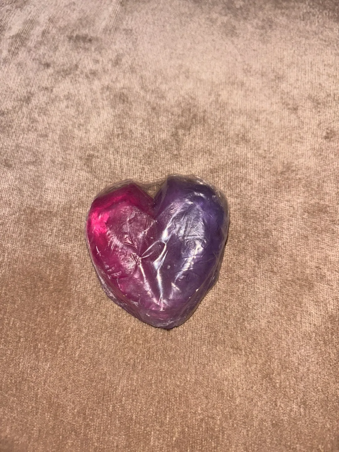 Heart-shaped novelty soap thumbnail