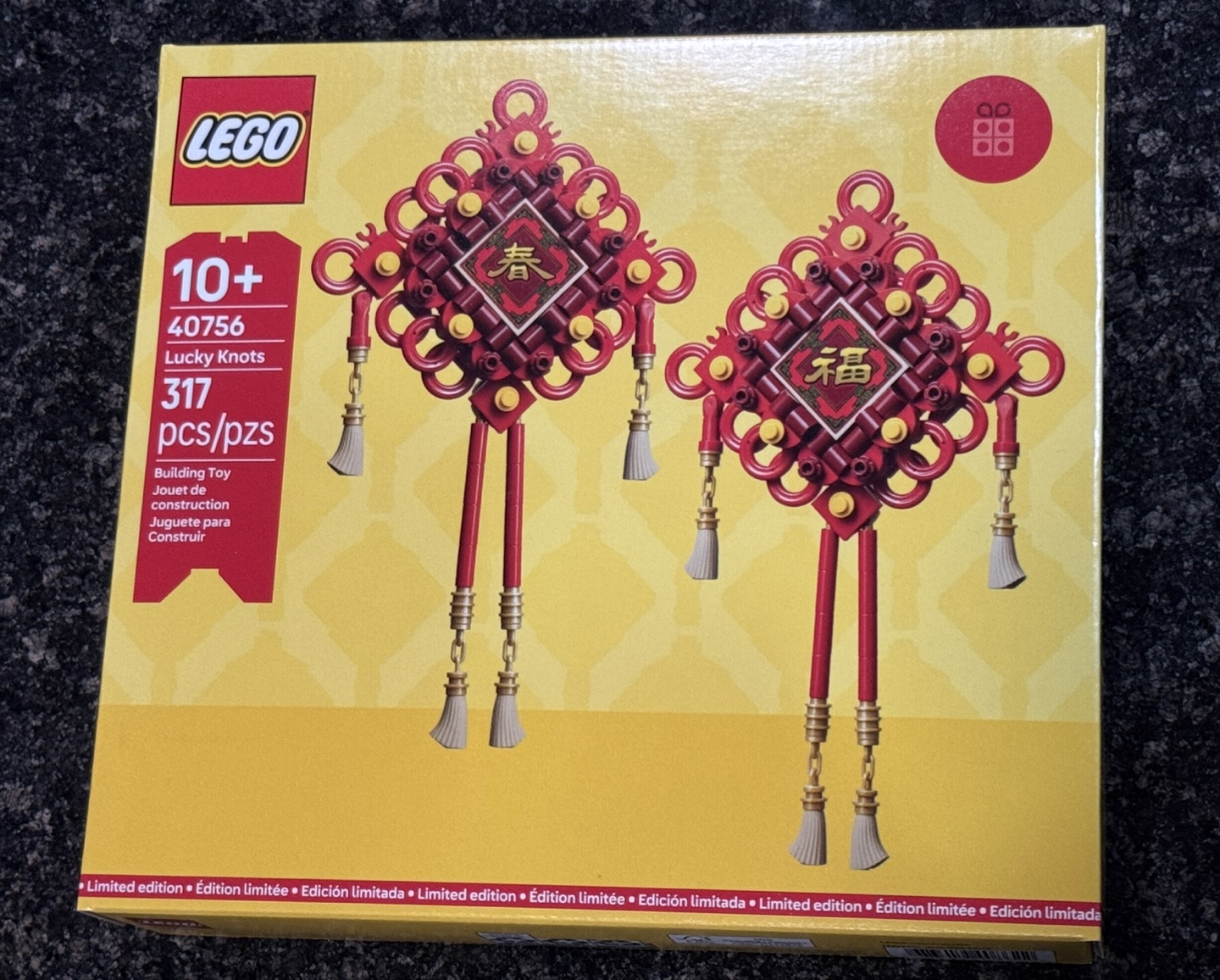 LEGO 40756 Lucky Knots Building Toy (New)