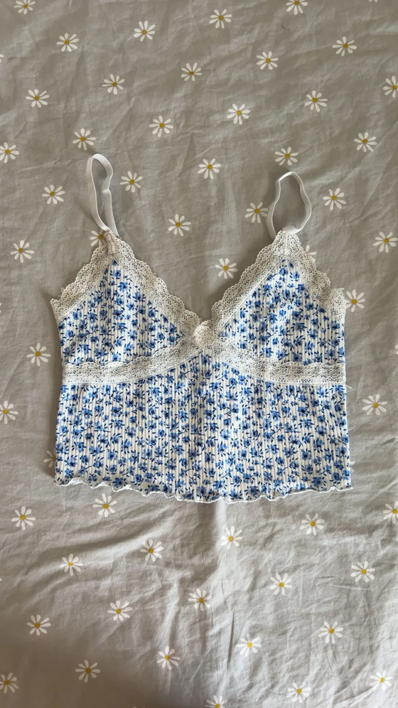 H&M Cropped Tank Top thumbnail