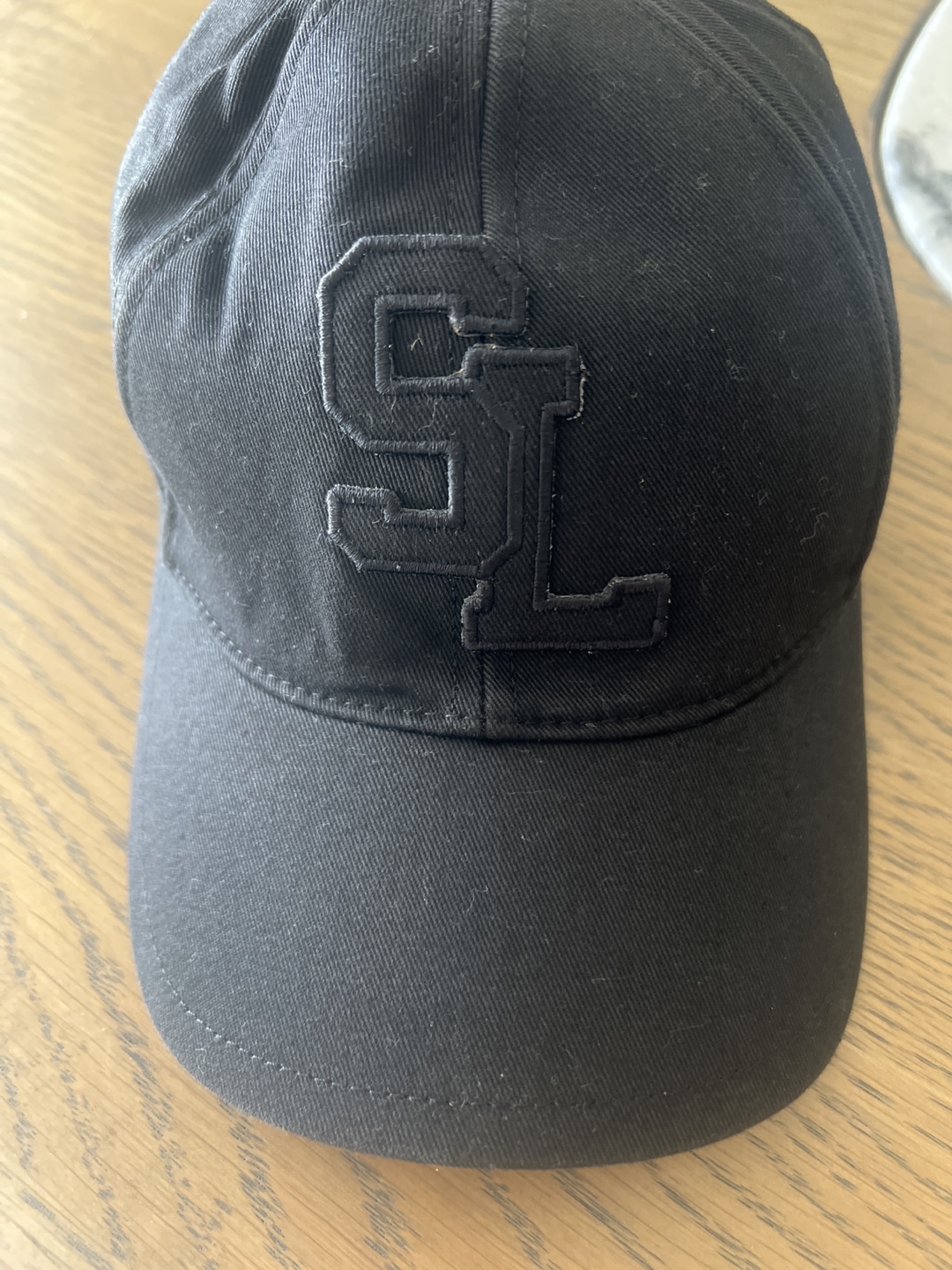 Saint Laurent Paris Black Cap - Size L