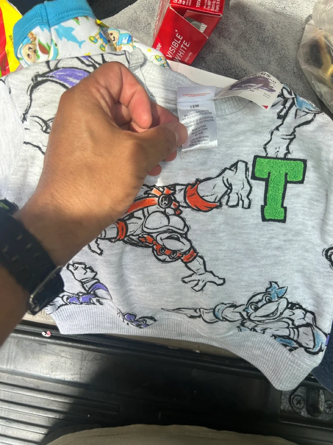 Teenage Mutant Ninja Turtles 18M Sweatshirt image indicator(2)