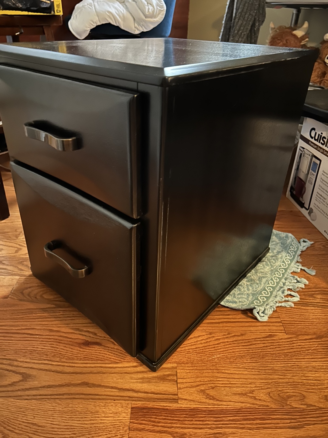 Black Desk & Drawer Set - photo 2