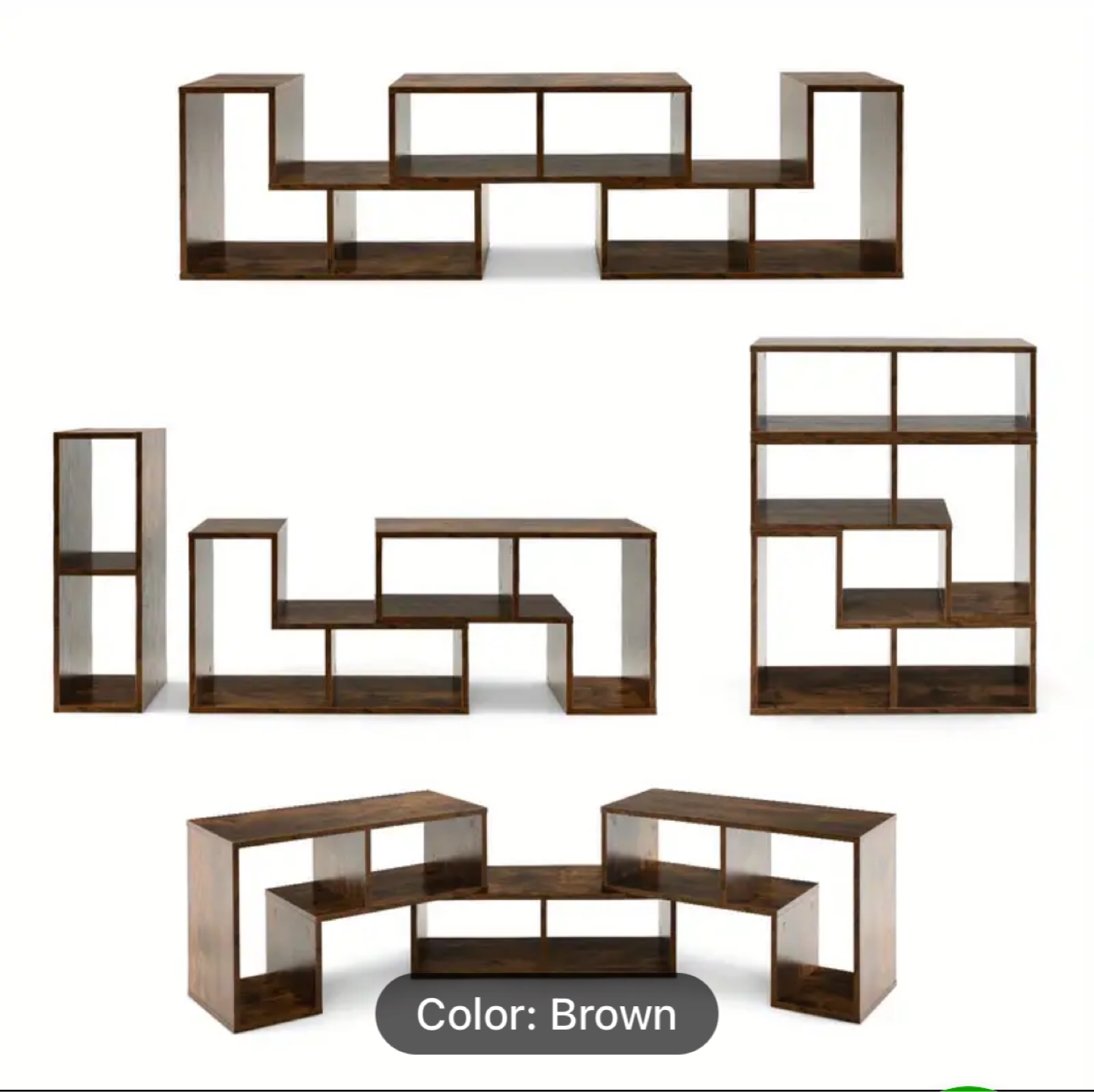 Brown TV Stand Entertainment Unit - photo 3
