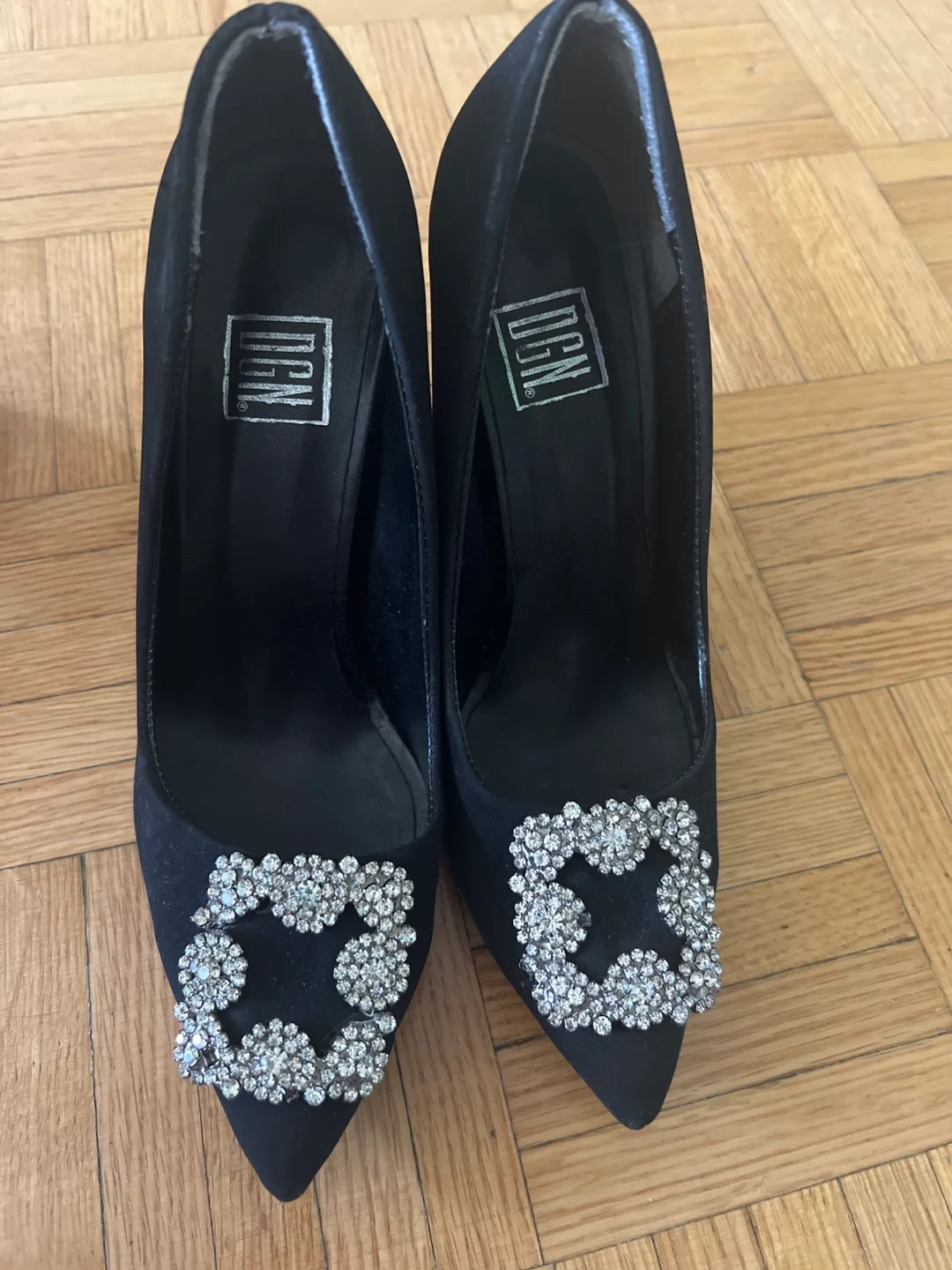 ICYN Black Heels - Size 38 thumbnail
