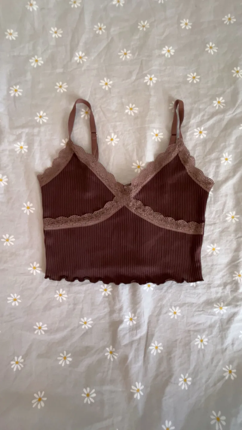 H&M Cropped Tank Top thumbnail