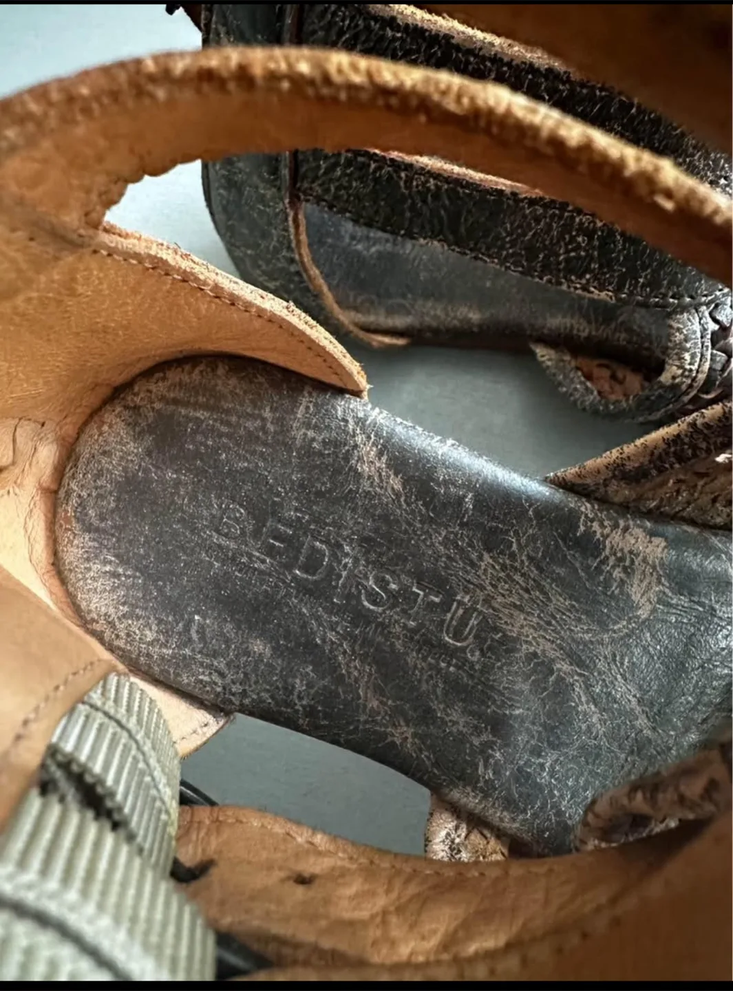 Bed Stu Gladiator Sandals Size 7 image indicator(5)