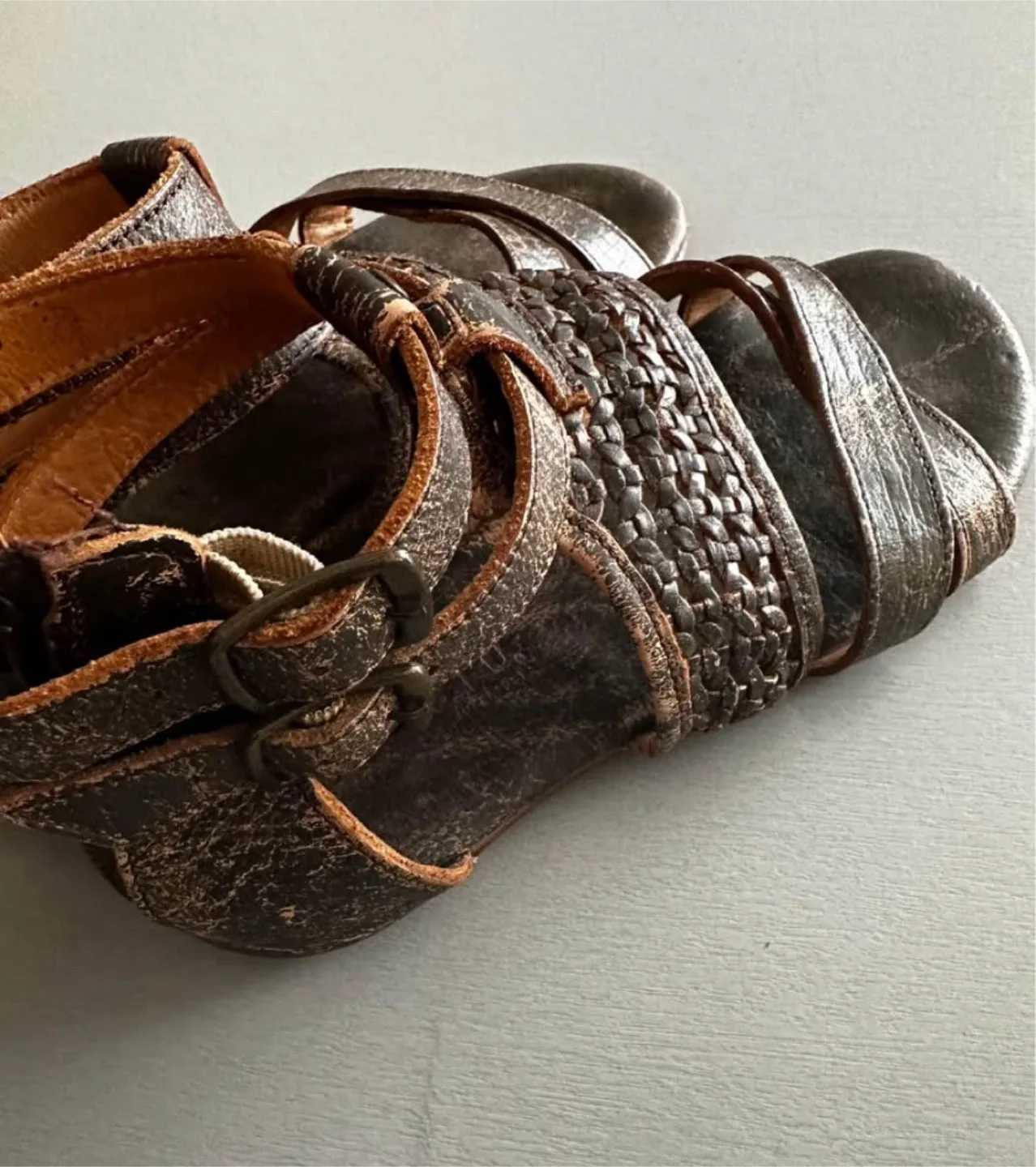 Bed Stu Gladiator Sandals Size 7 image indicator(2)