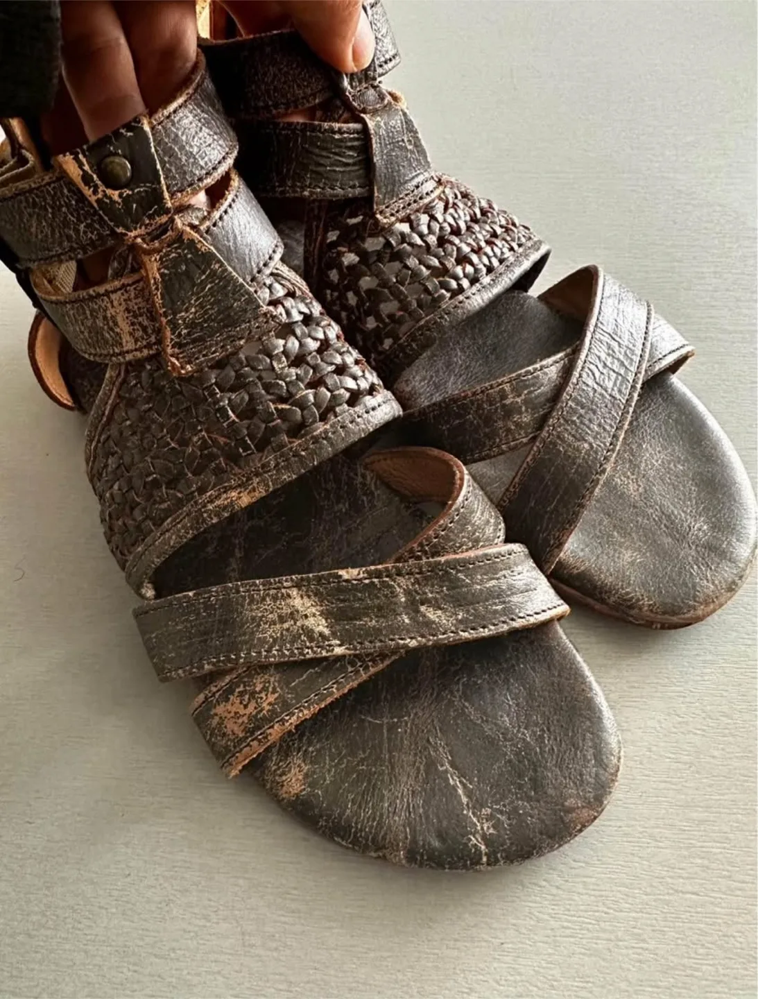 Bed Stu Gladiator Sandals Size 7 thumbnail