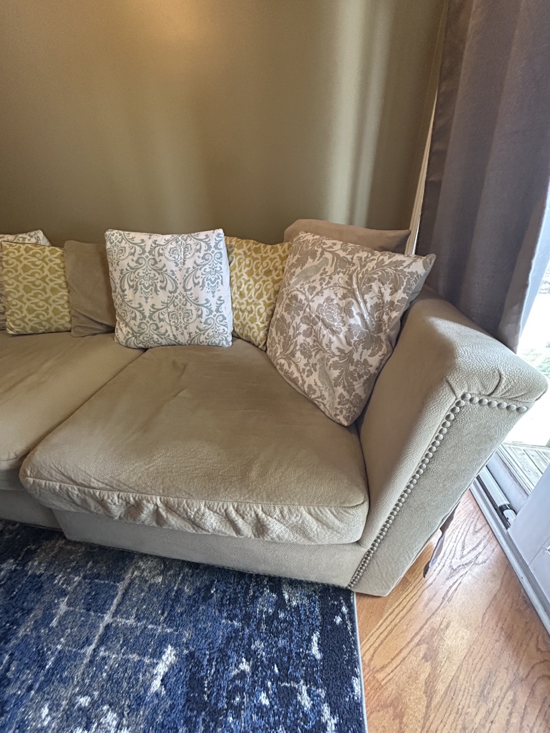Tan Sectional Sofa - photo 2
