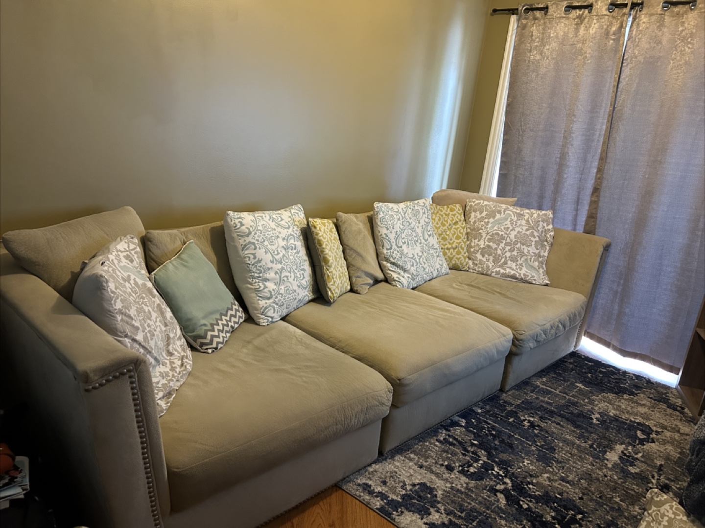 Tan Sectional Sofa