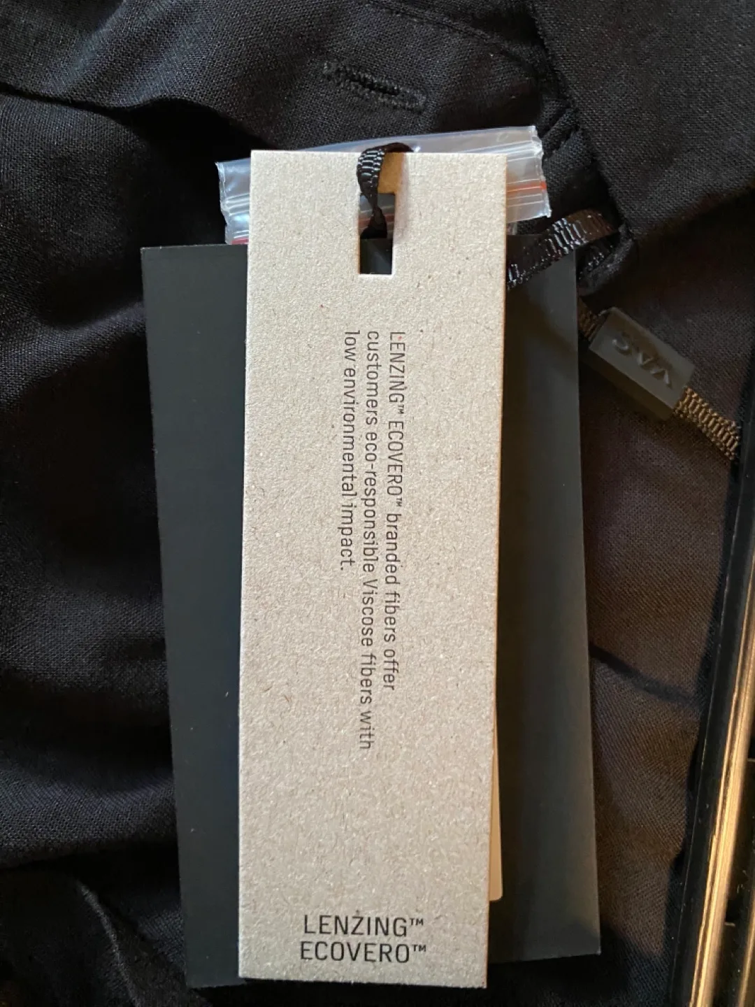 Y.A.S Yassavanna Black Long Shirt Dress - Size L image indicator(5)