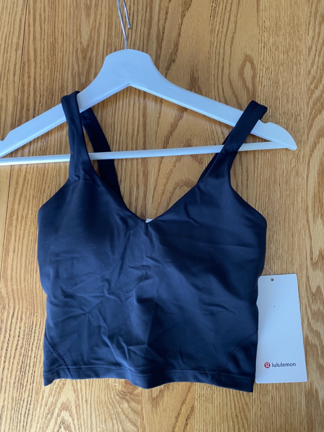 NEW! Black Lululemon Align Tank Top, Size 2, Black - photo 2