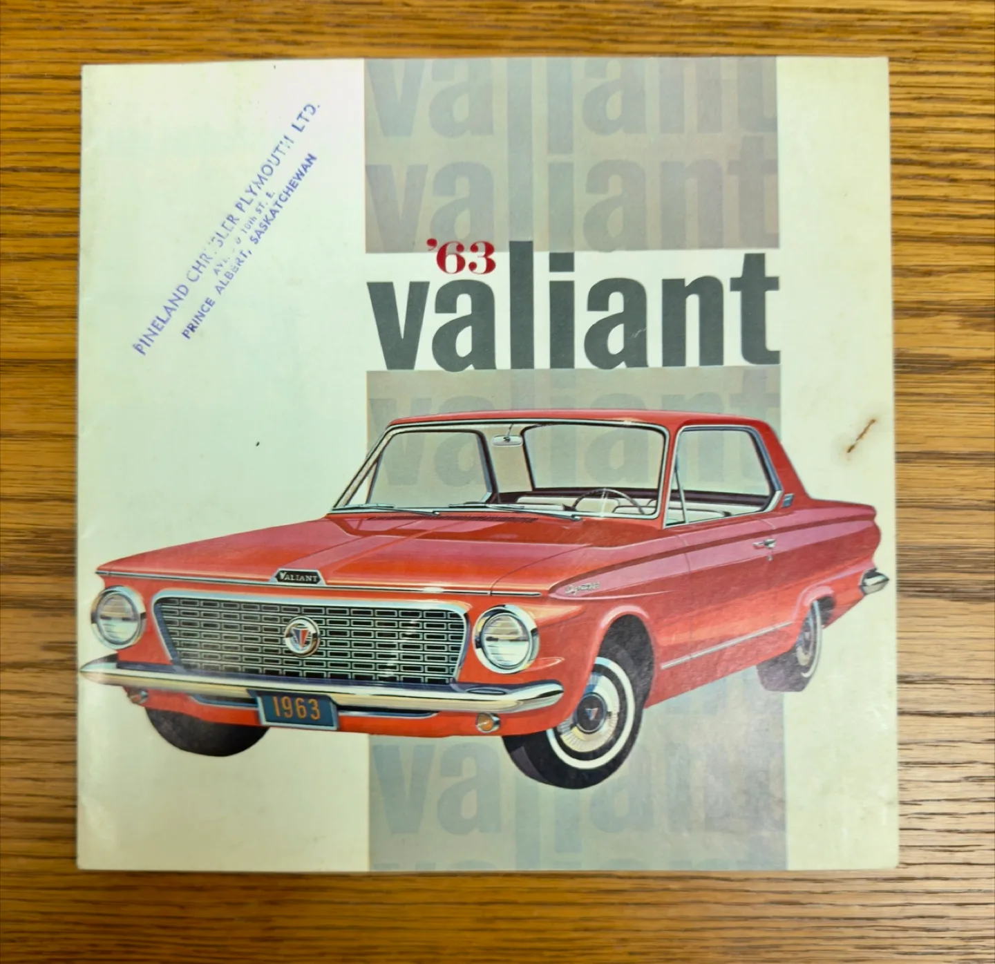 Vintage 1963 Valiant Brochure thumbnail