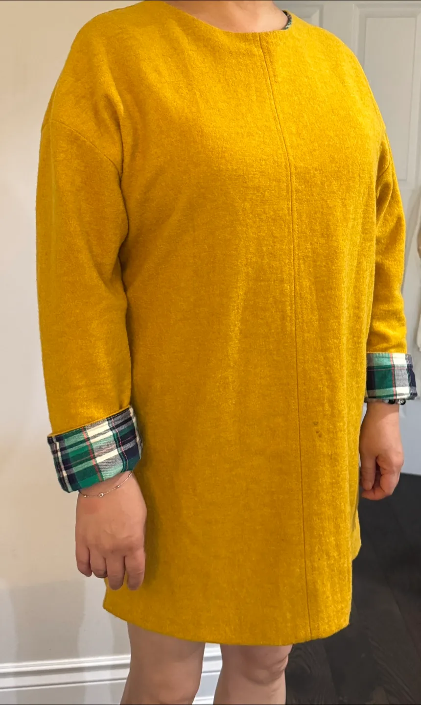 Yellow Tunic Top and a skirt thumbnail