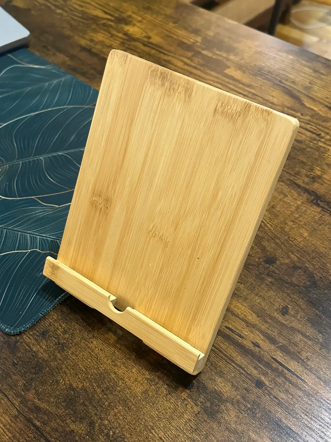 Adjustable Bamboo Book Stand thumbnail