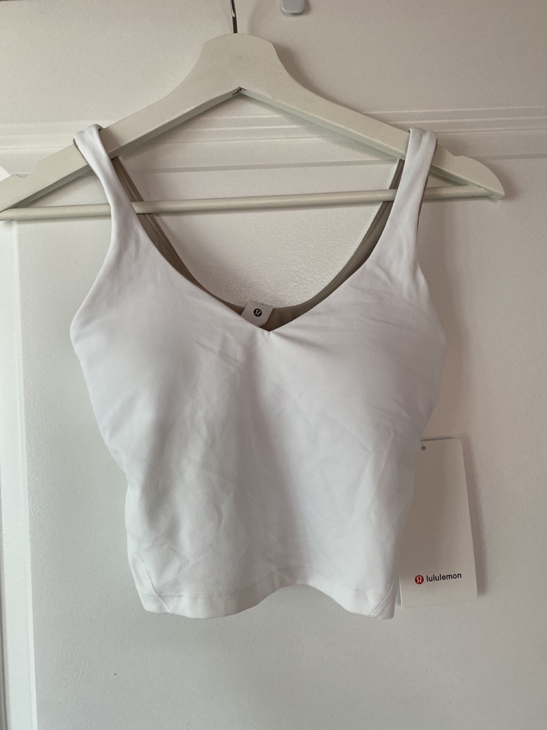 NEW! White Lululemon Align Tank - Size 2