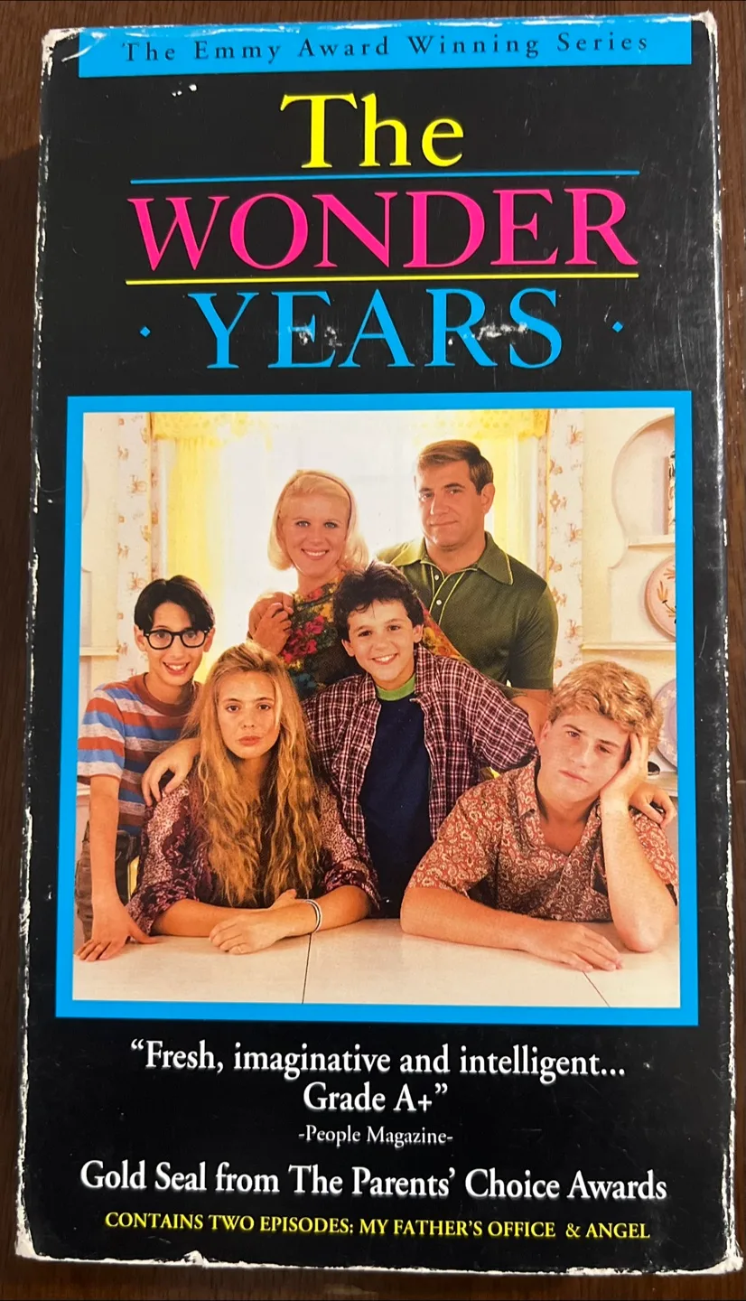 The Wonder Years VHS Tape thumbnail