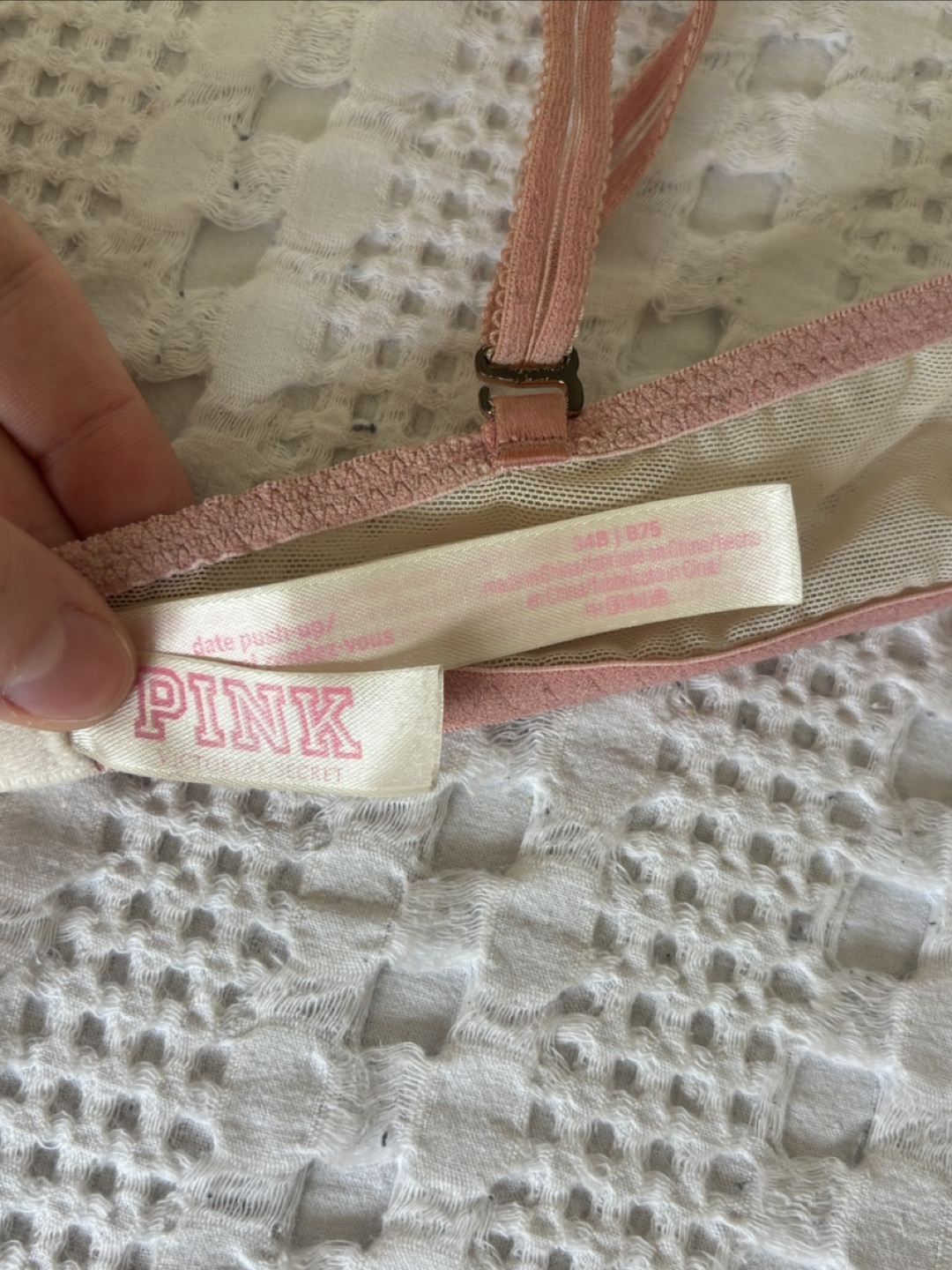 Victoria's Secret PINK Date Push-Up Bra 34B - photo 3