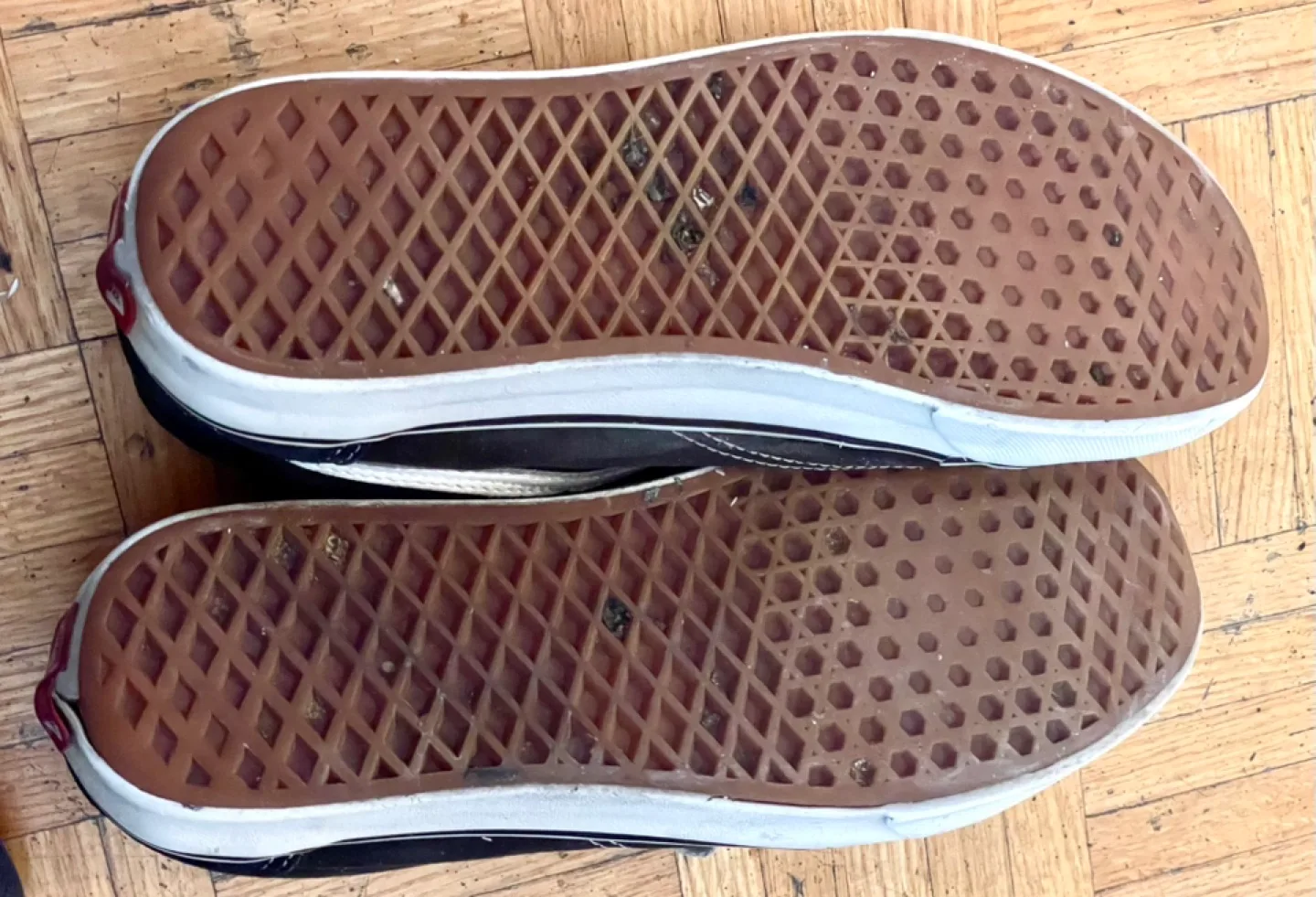 NICE! Black Suede Vans Shoes (Old School) image indicator(2)