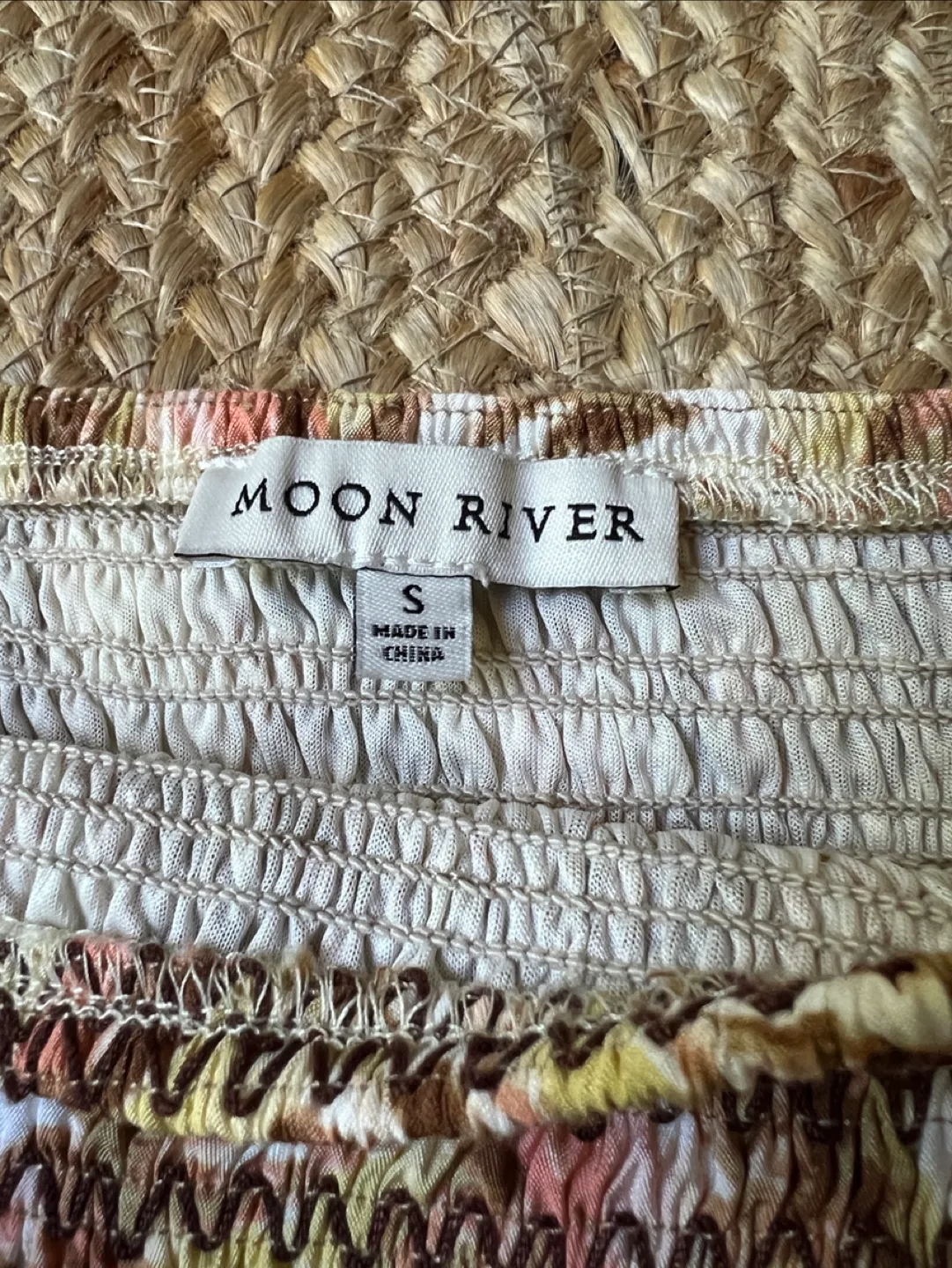 Moon River Floral Maxi Dress - Size Small thumbnail