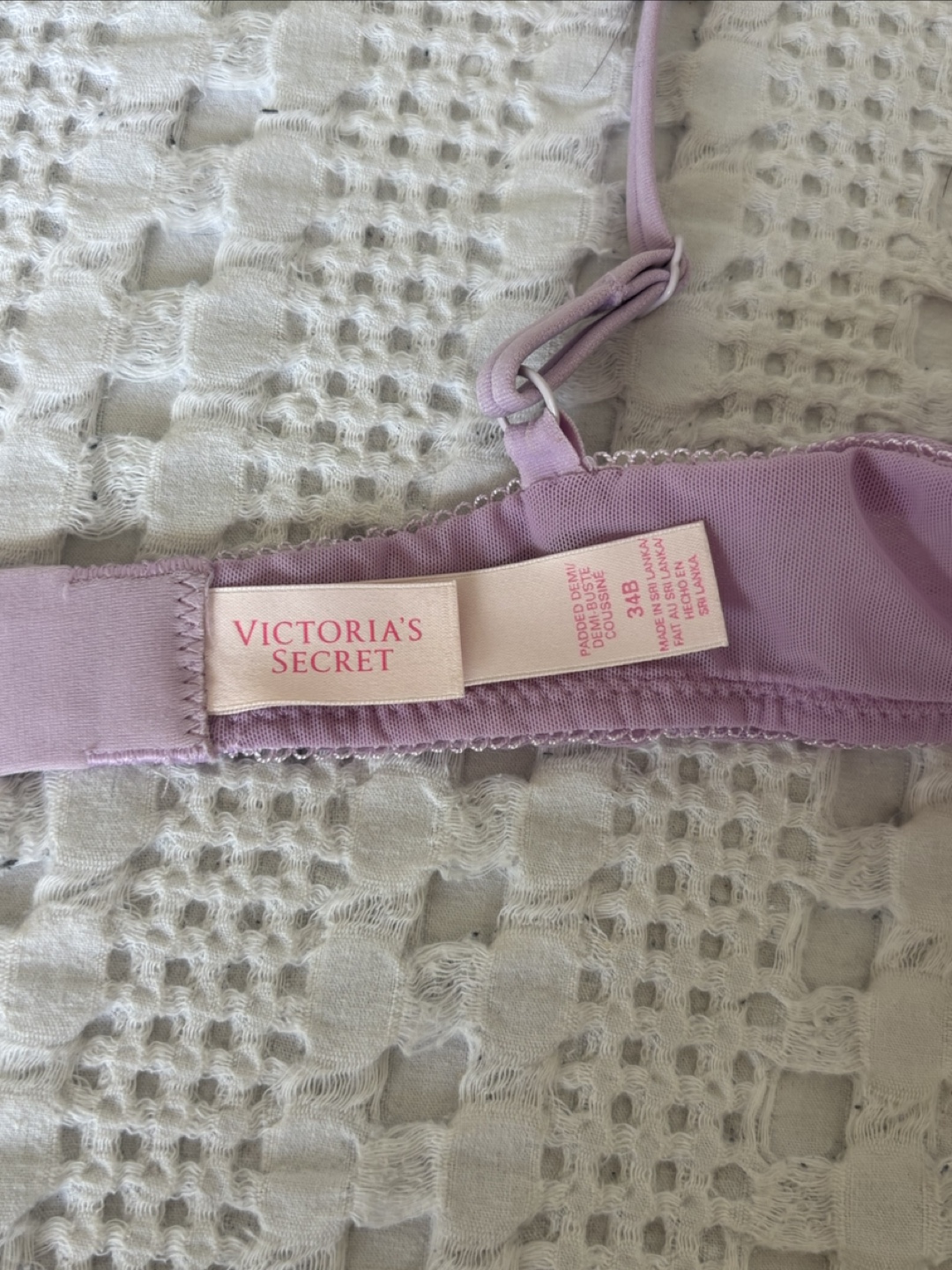 Victoria's Secret Bra - 34B - Light Purple - photo 3