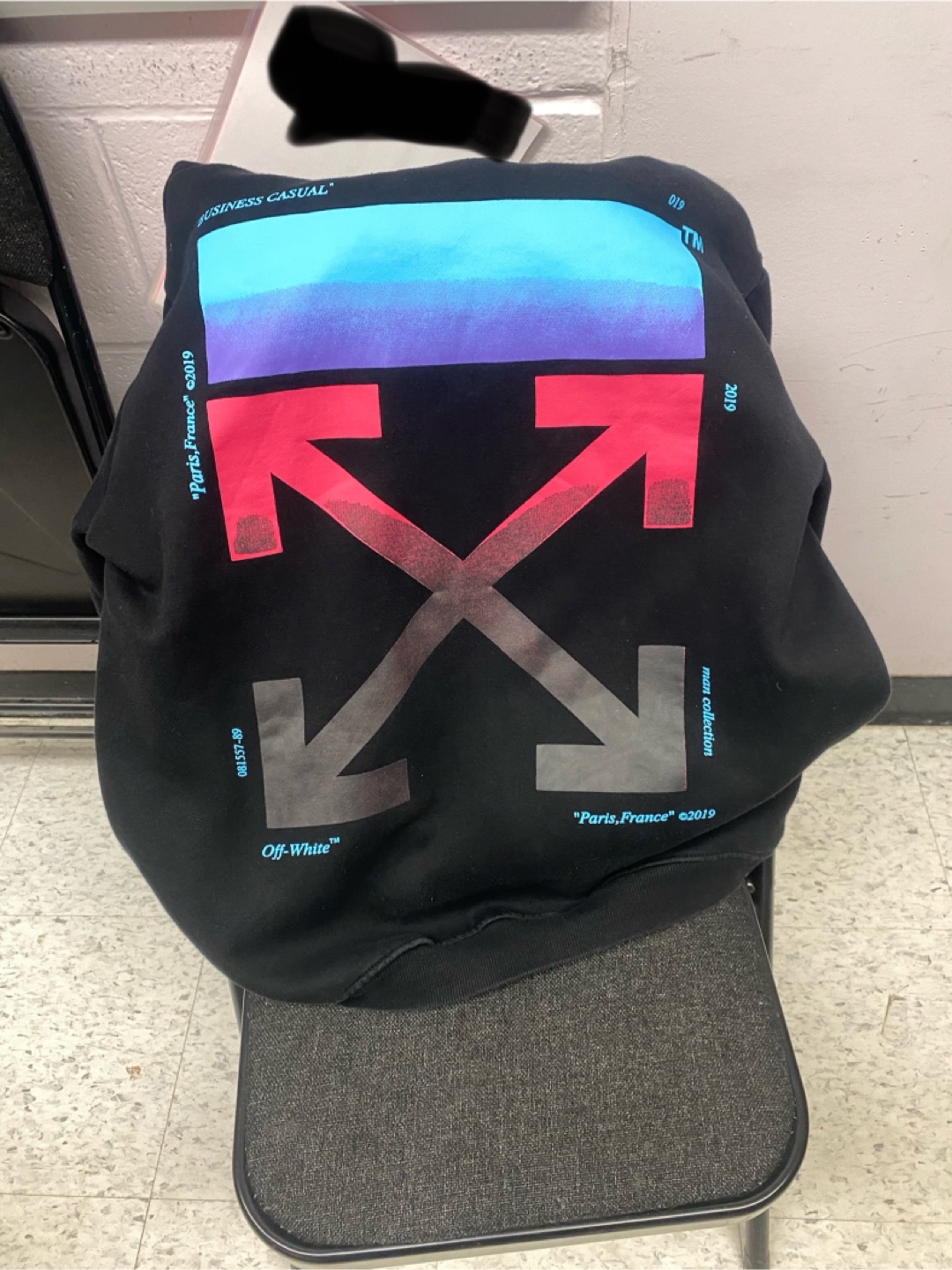 Off-White Black Hoodie