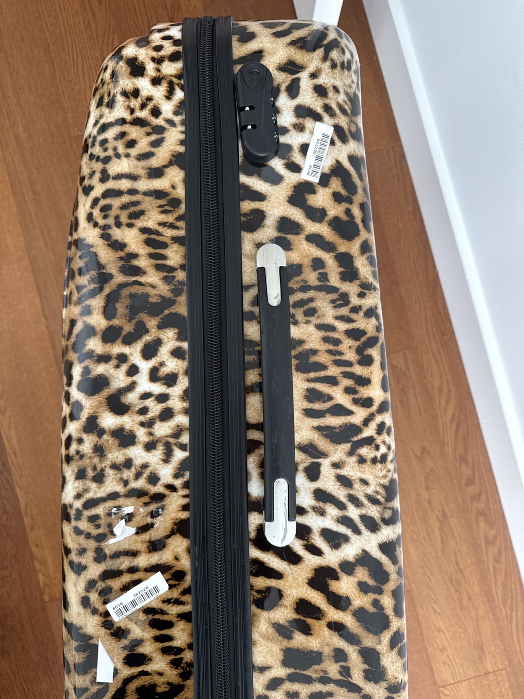 Leopard Print Hardside Suitcase - photo 5