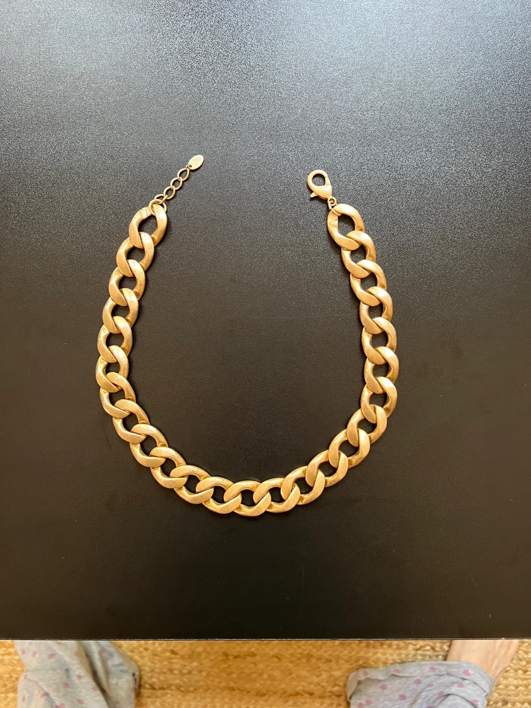 Zara Golden Chain Necklace thumbnail