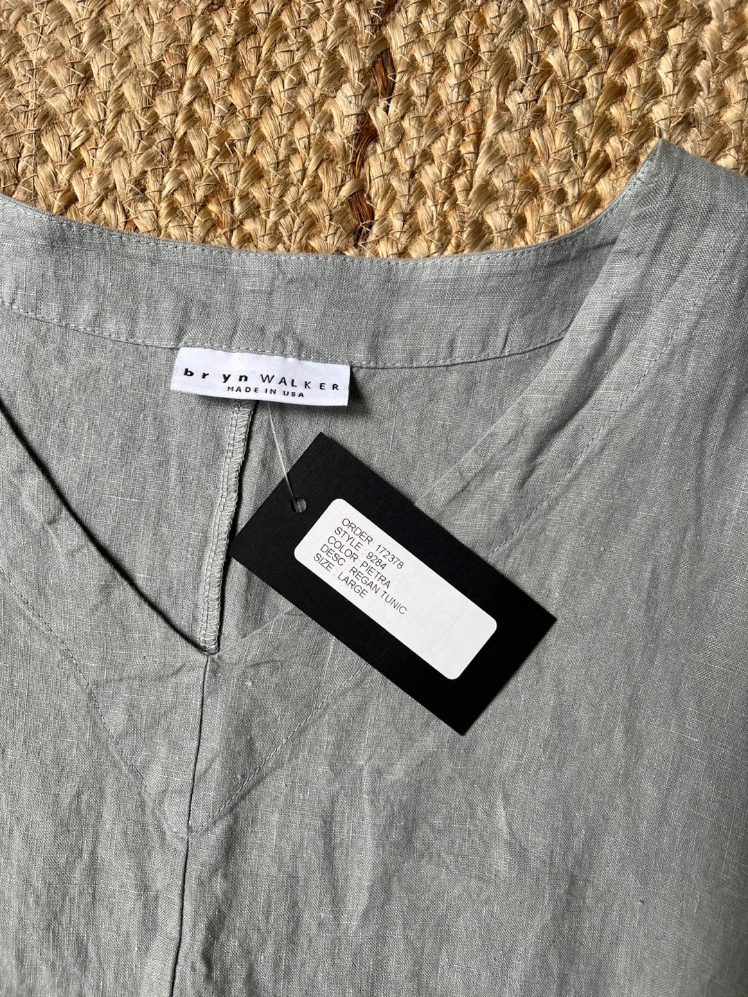 bryn walker Linen Tunic - Size Large thumbnail