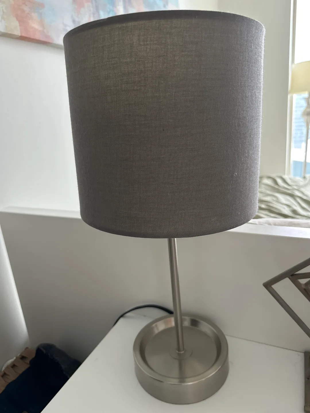 Gray Table Lamp image indicator(2)