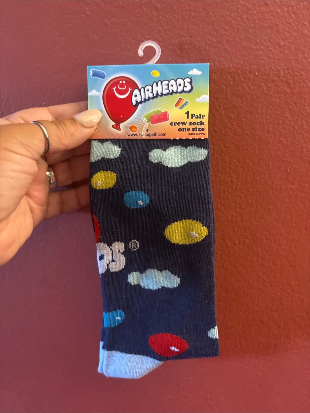 New Collectible Airheads Crew Socks - One Size thumbnail